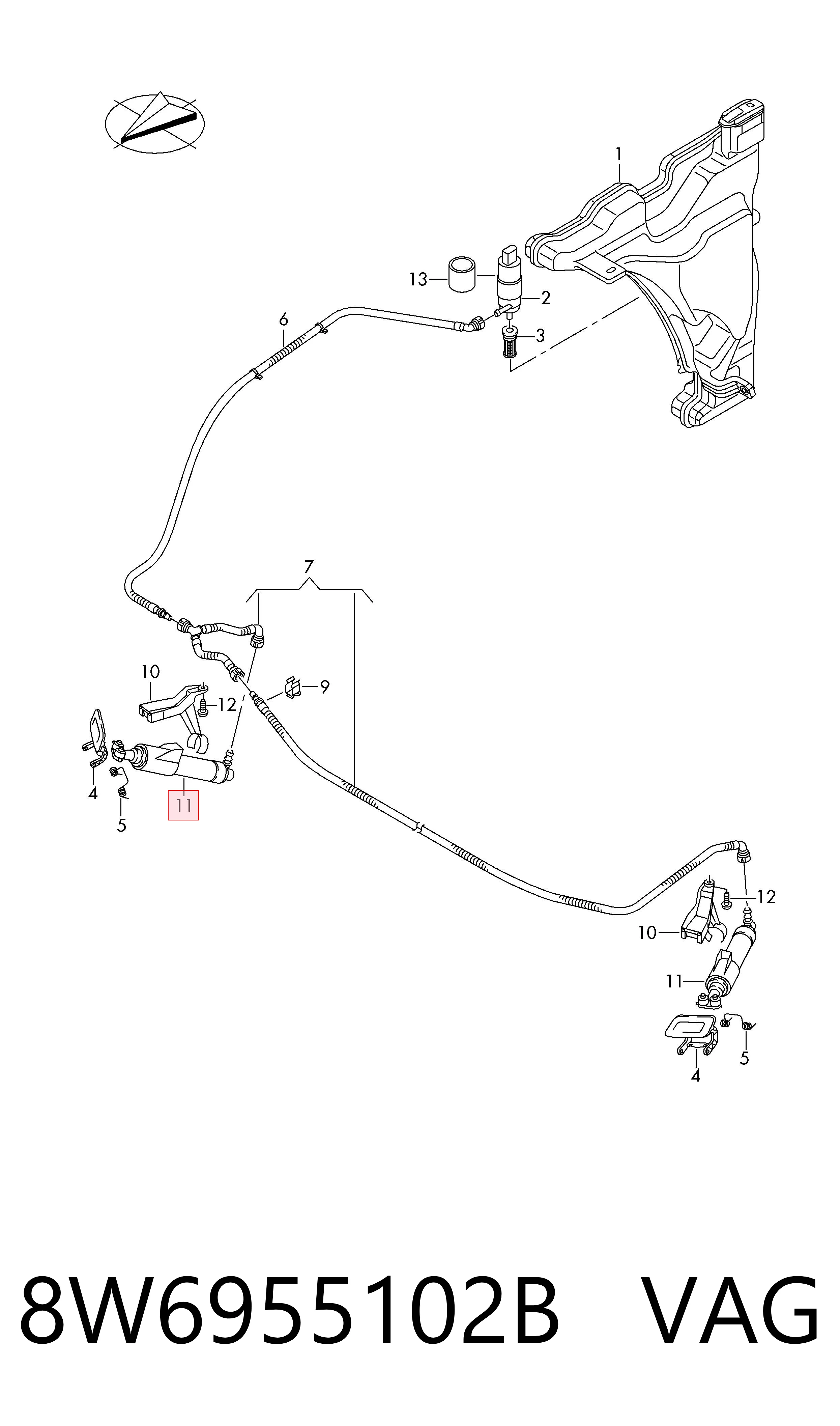 8W6955102B VAG