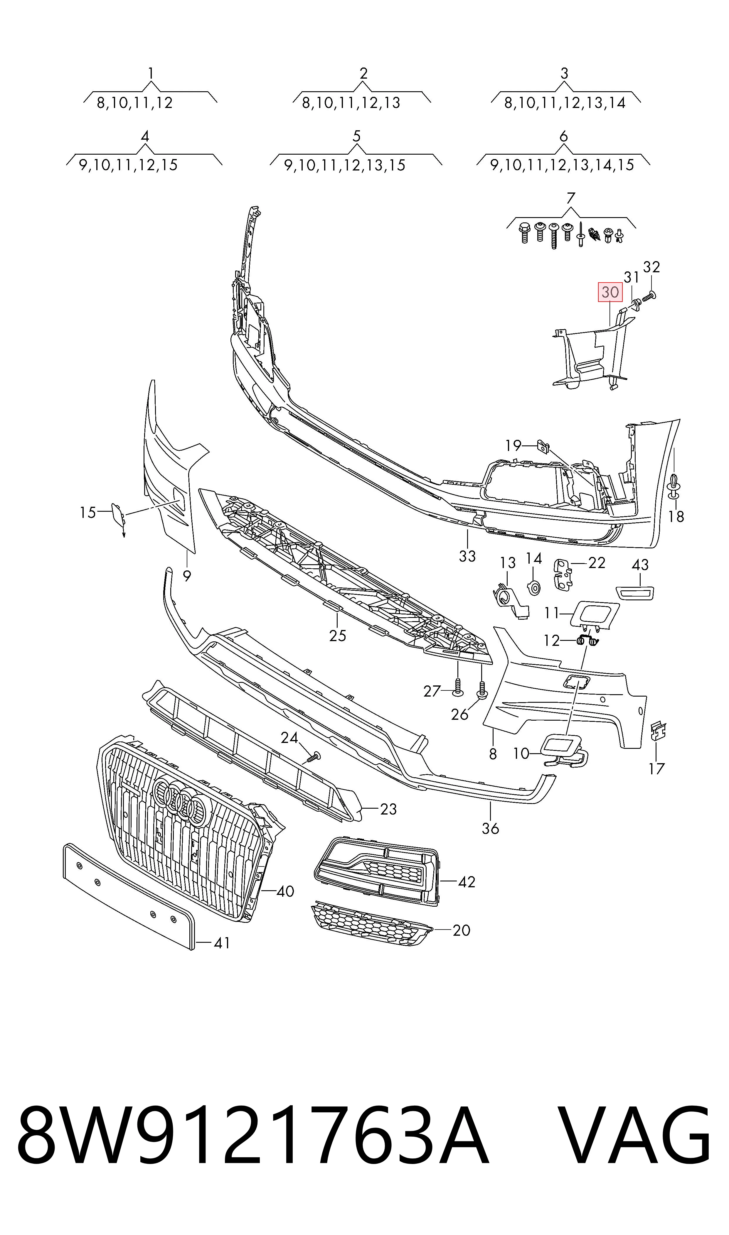 8W9121763A VAG