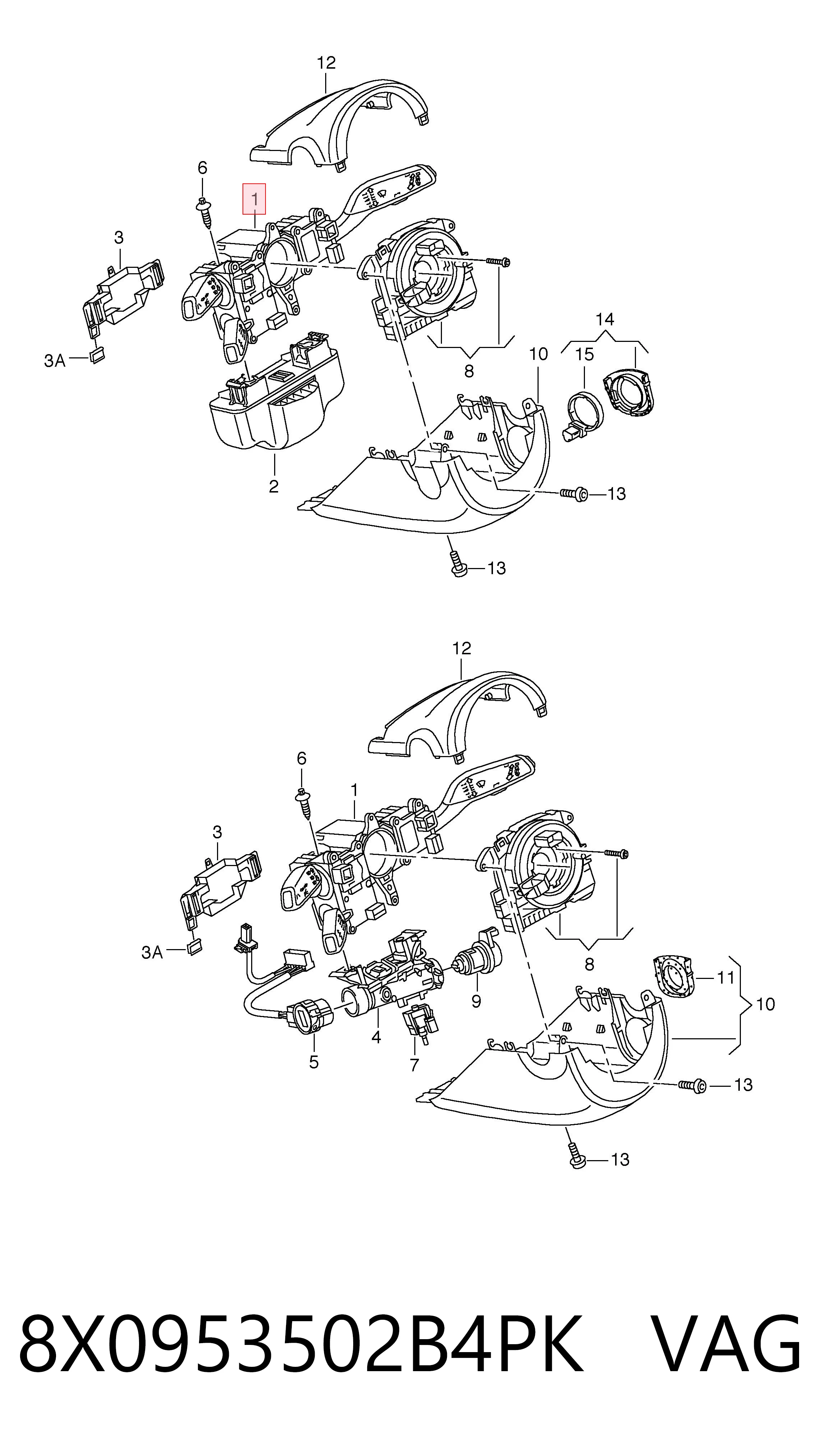 8X0953502B4PK VAG
