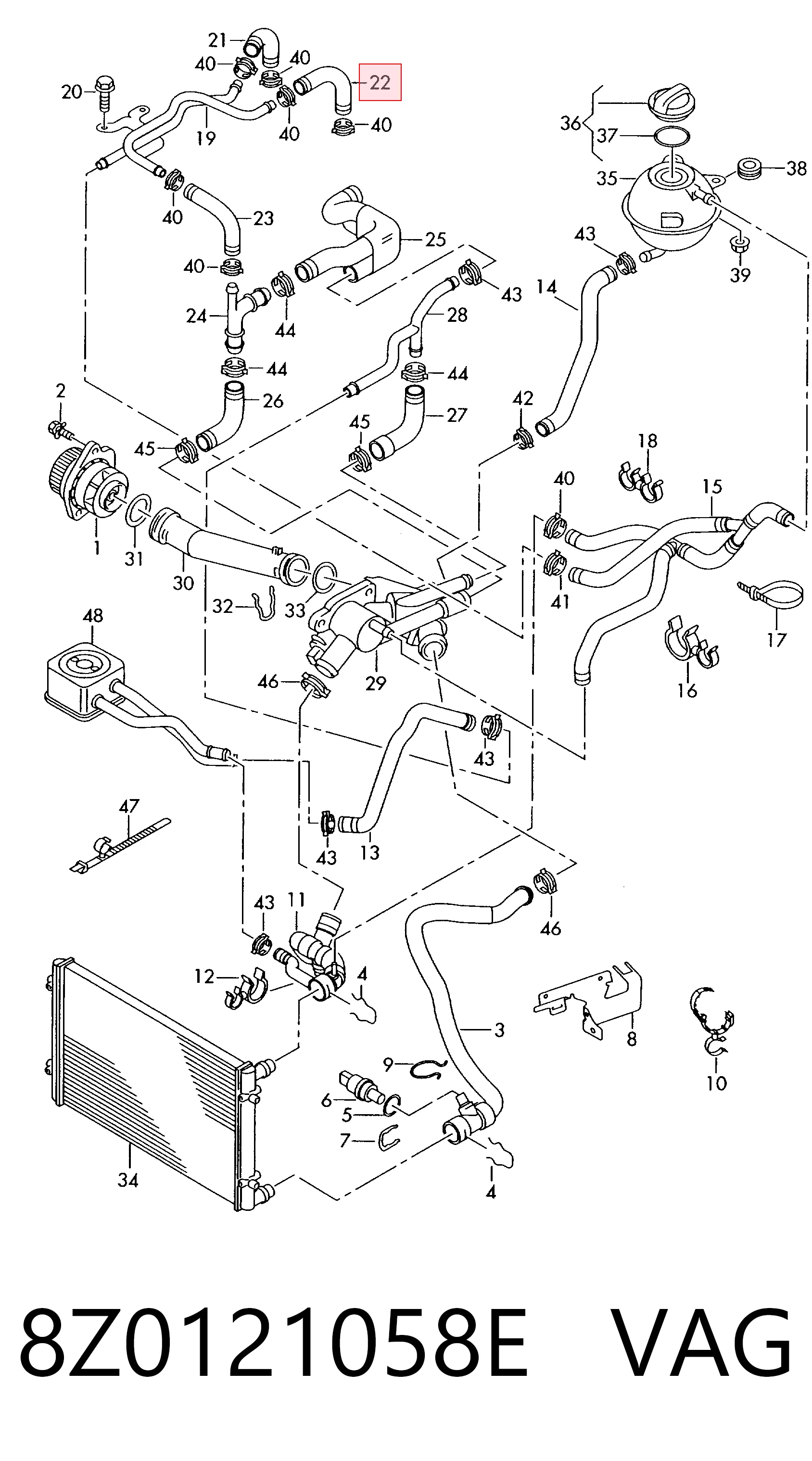 8Z0121058E VAG