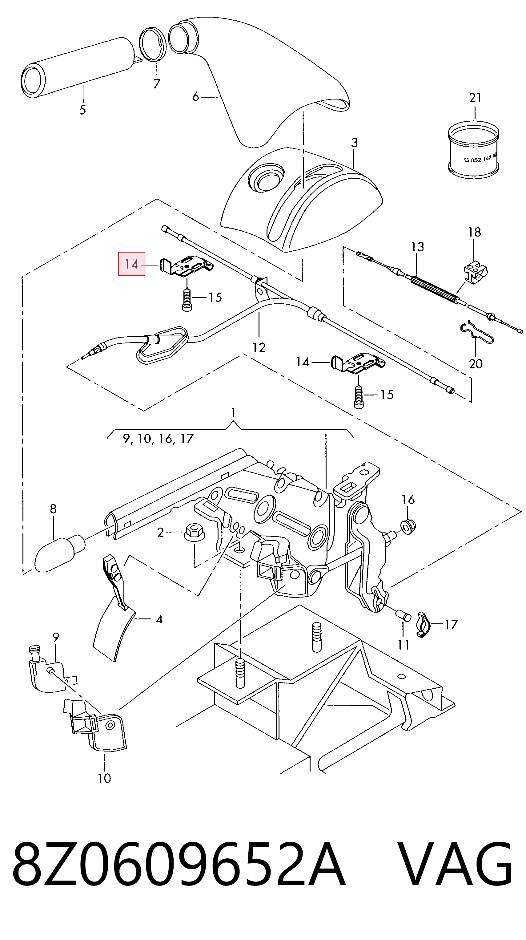 8Z0609652A VAG