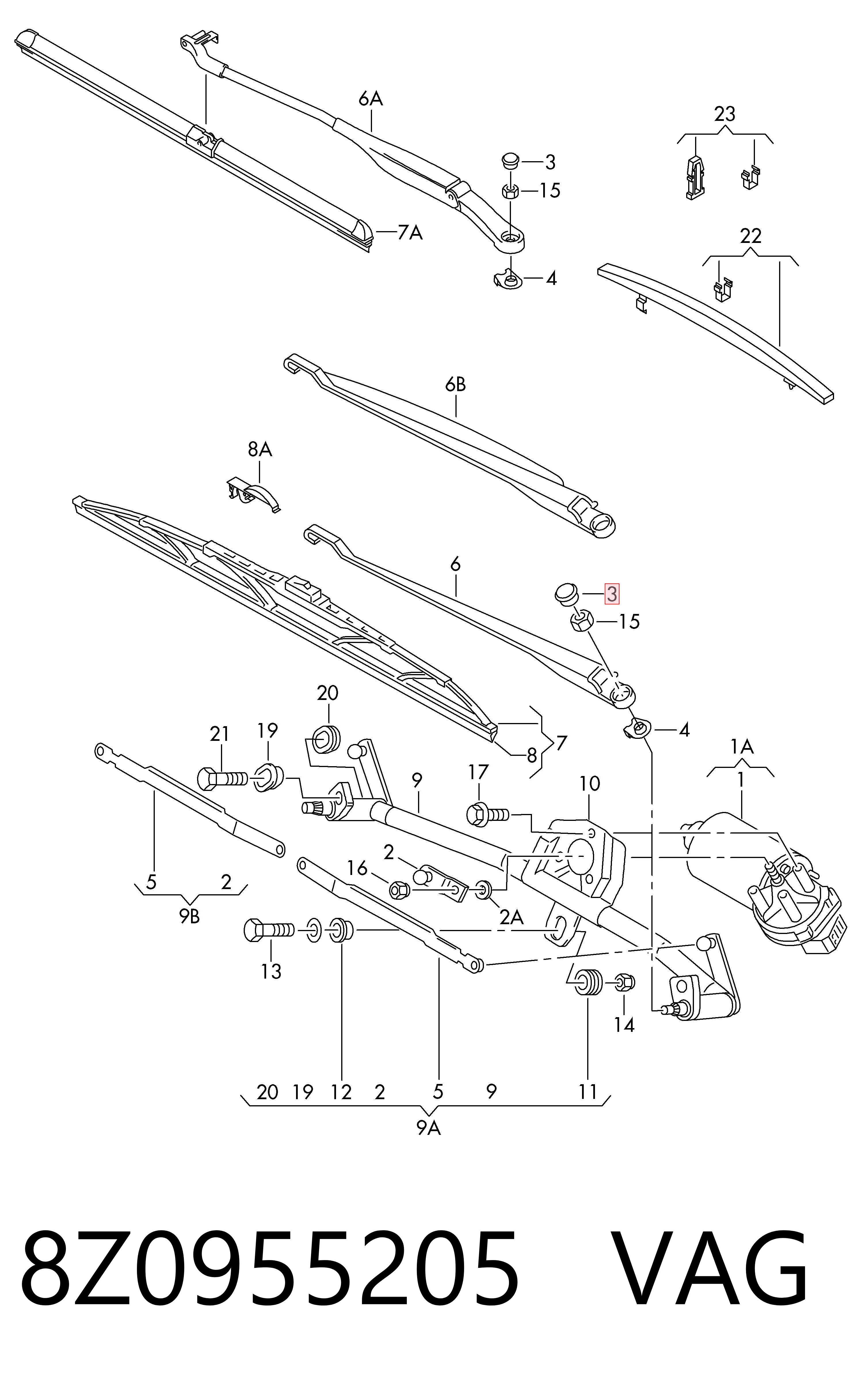 8Z0955205 VAG 