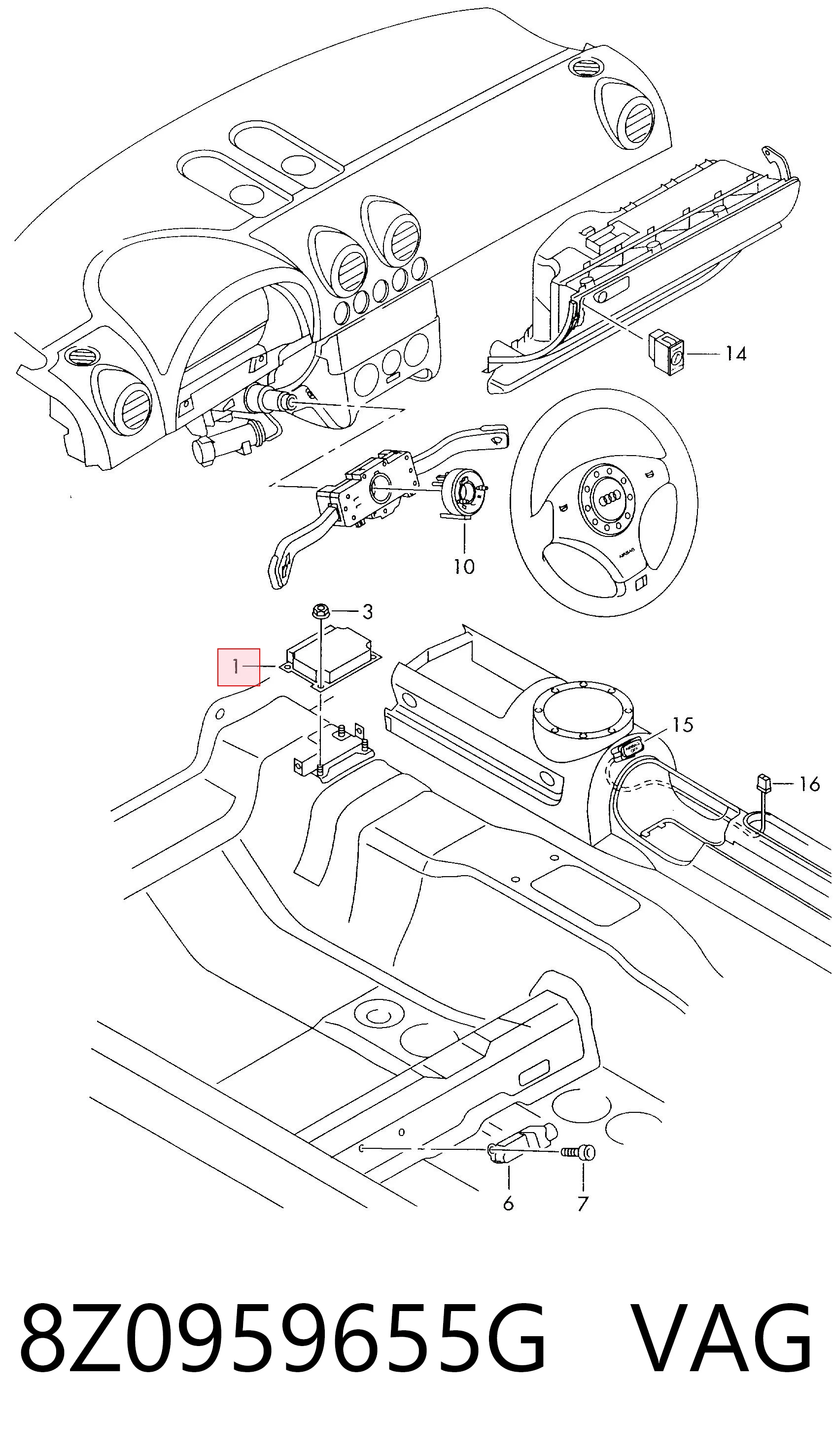 8Z0959655G VAG