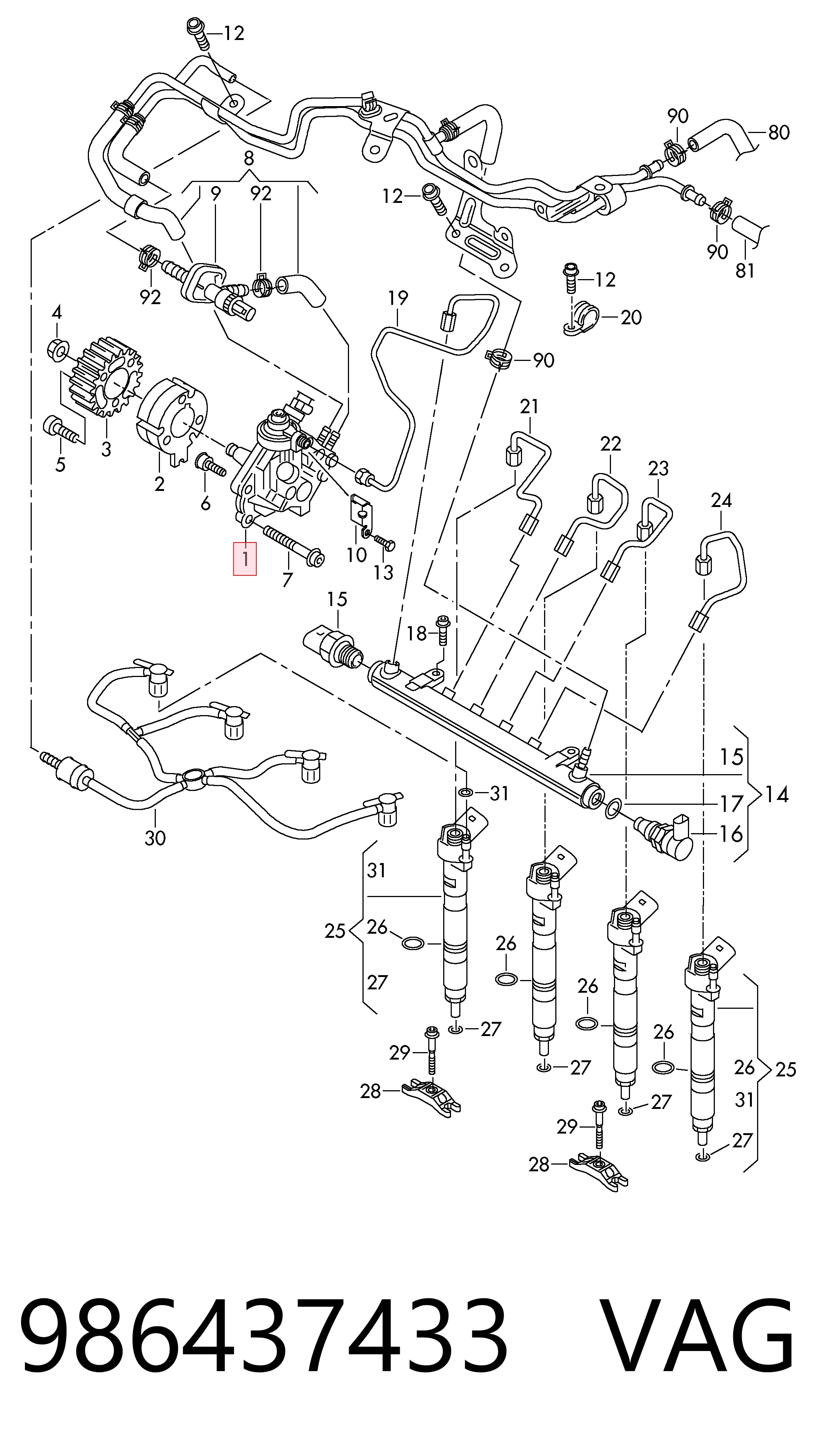 Comprar 445010541 Bosch Bomba inyectora