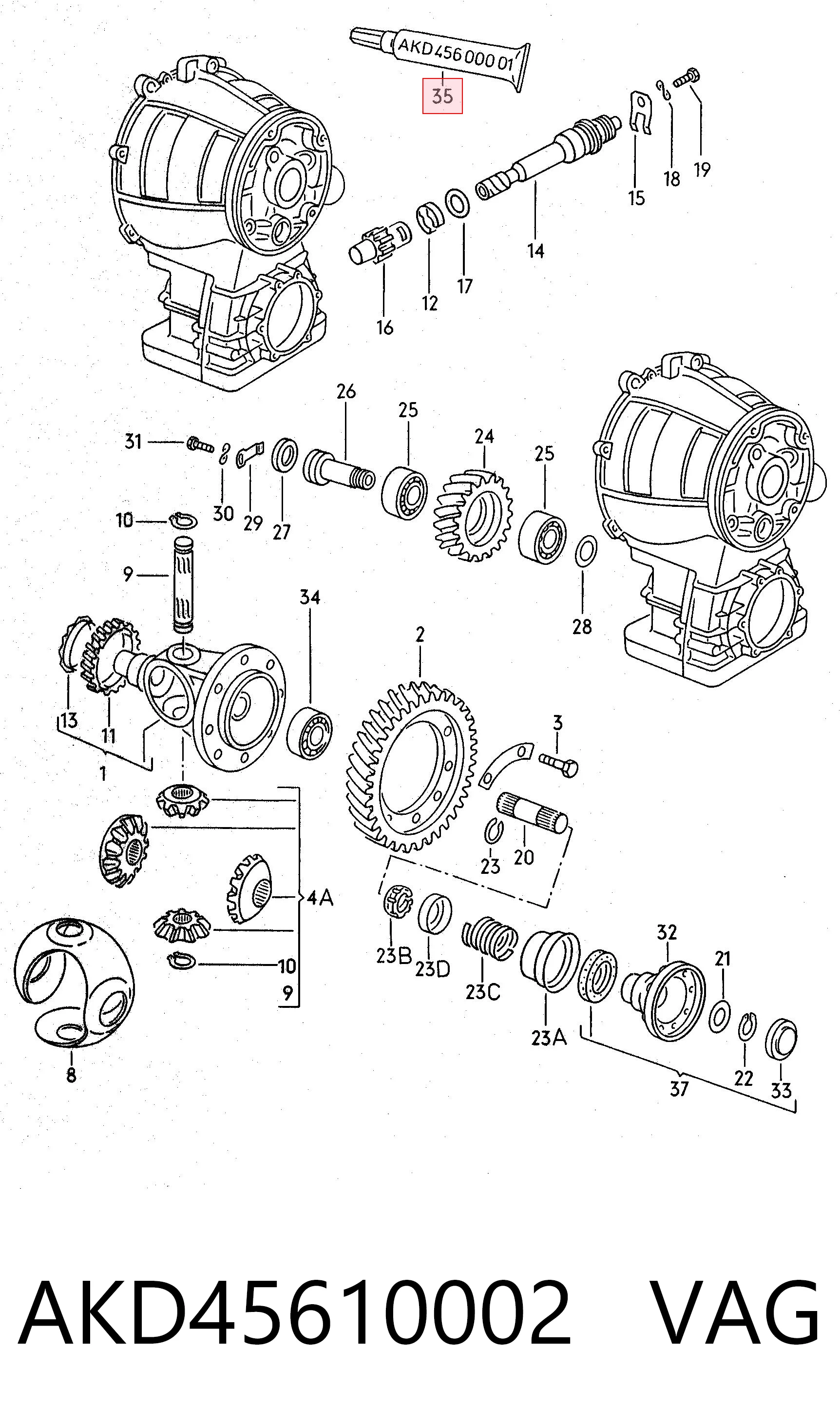AKD45610002 VAG