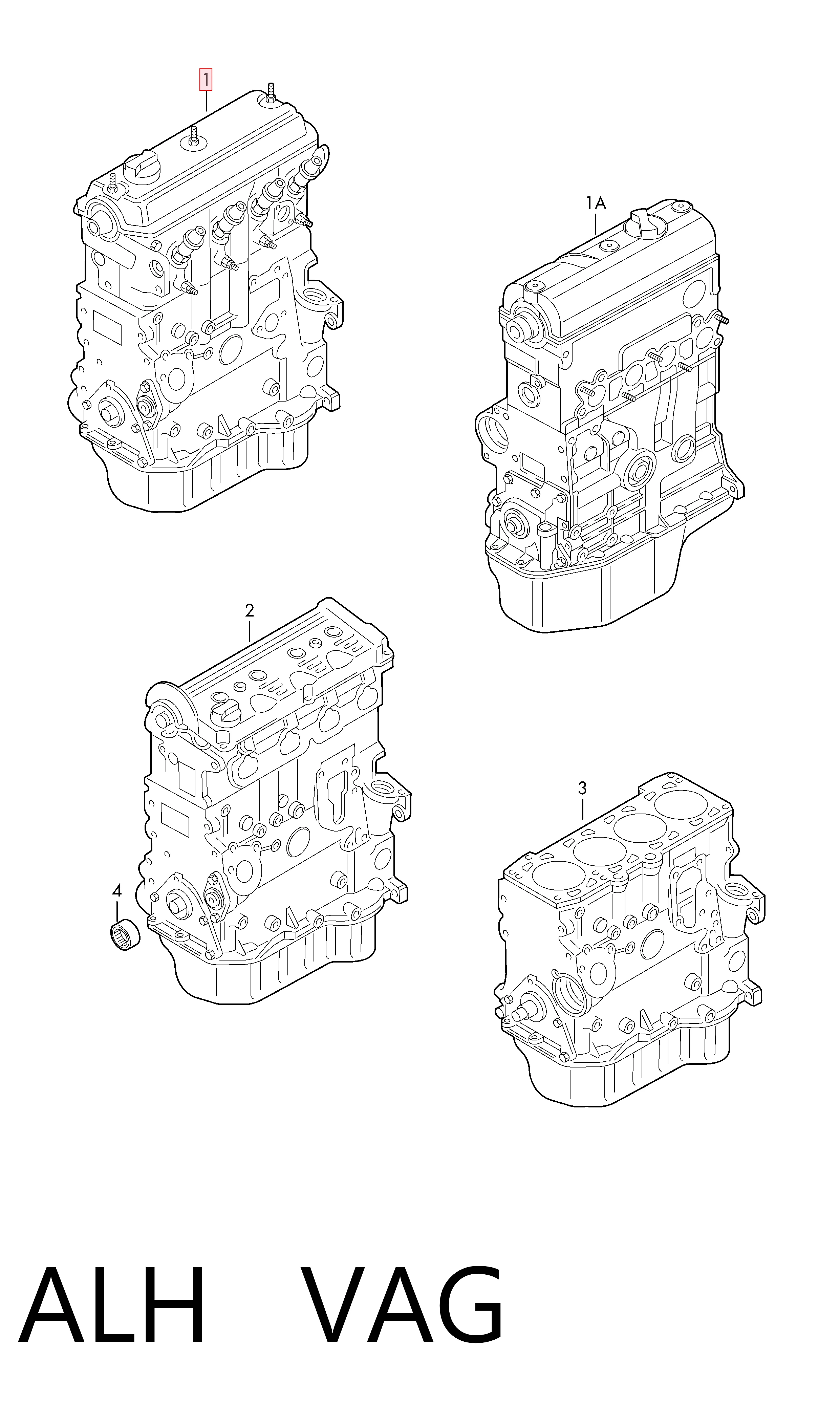 ALH VAG Motor completo