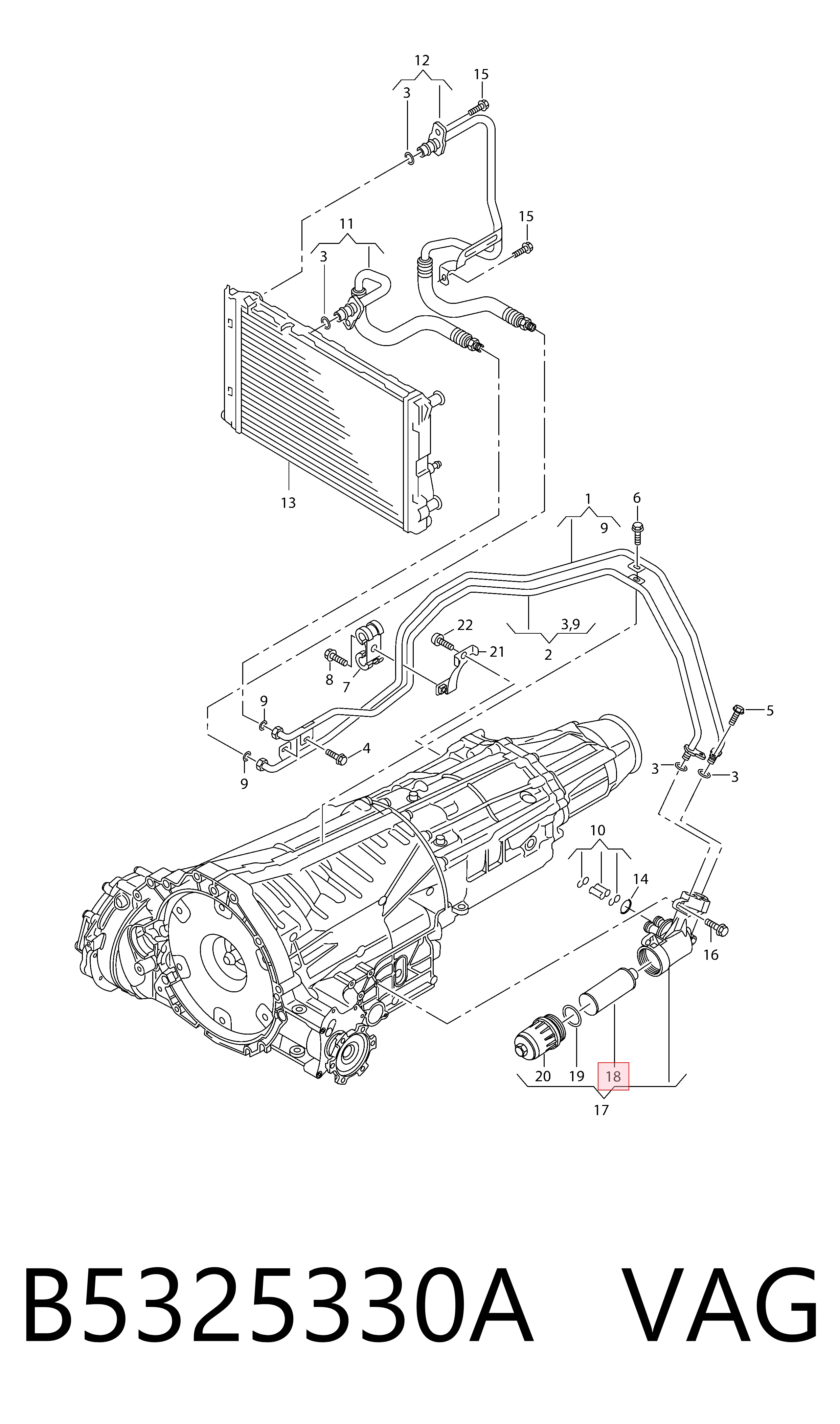 B5325330A VAG