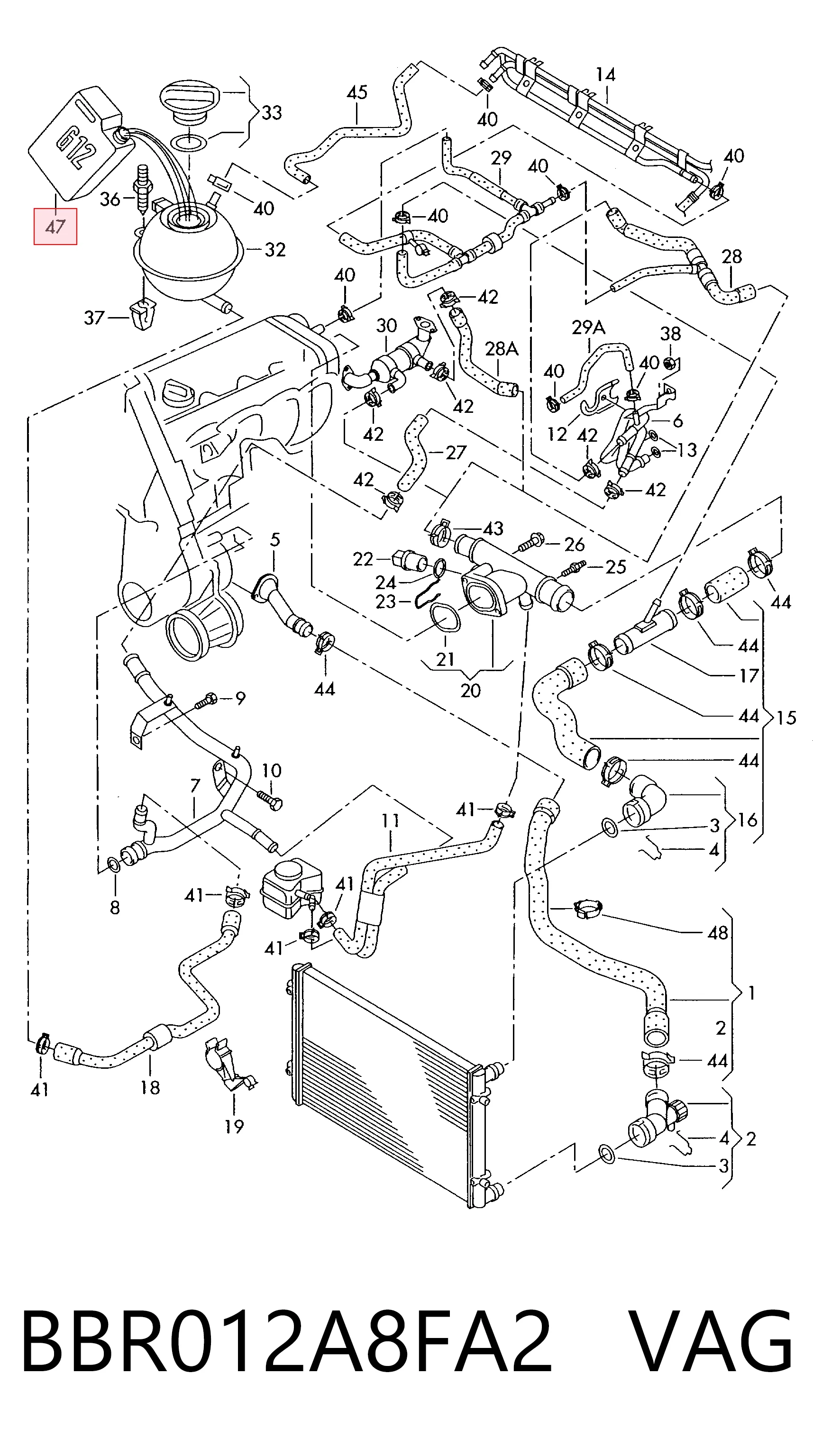 BBR012A8FA2 VAG