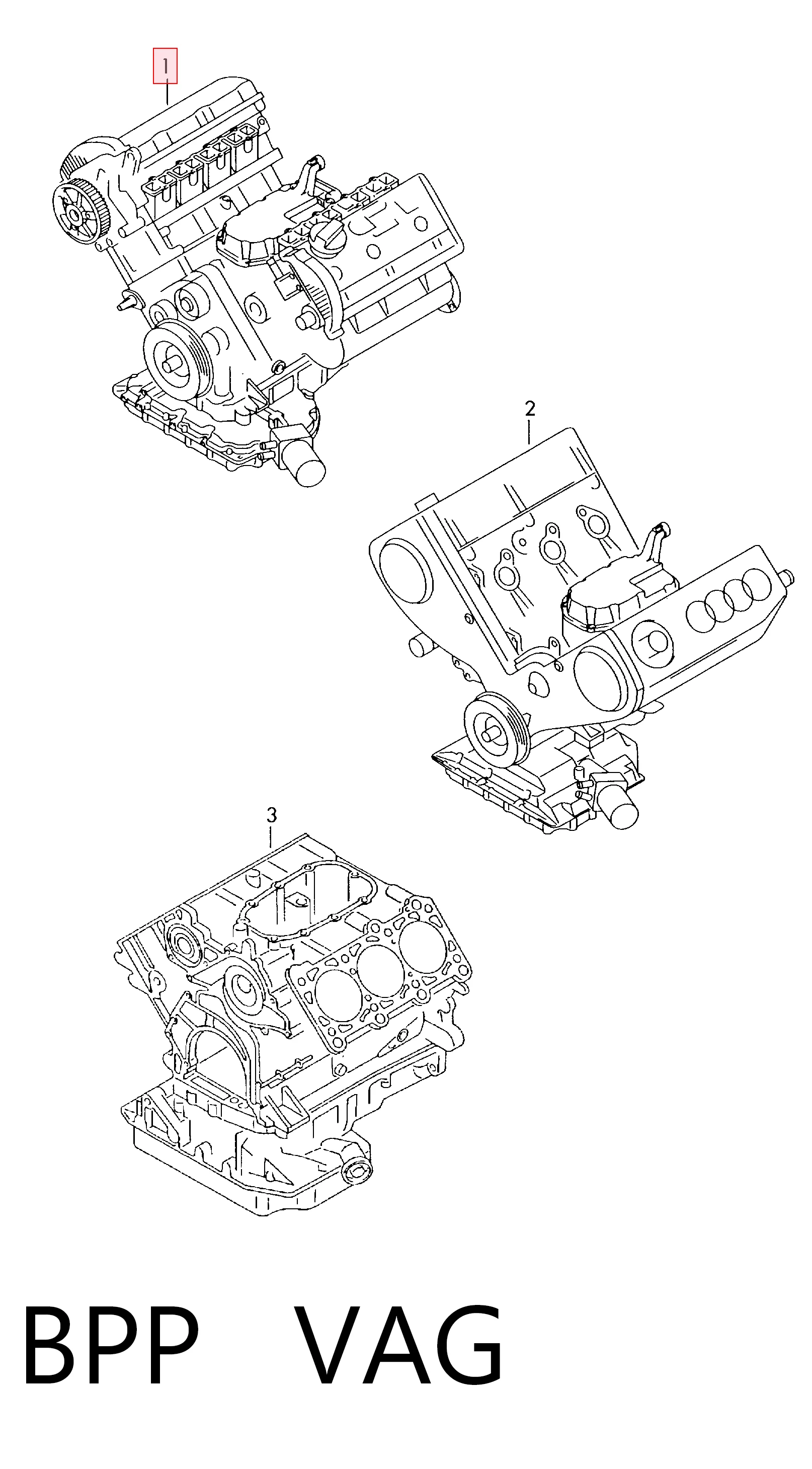 Motor completo para Audi A4 B7 8ED