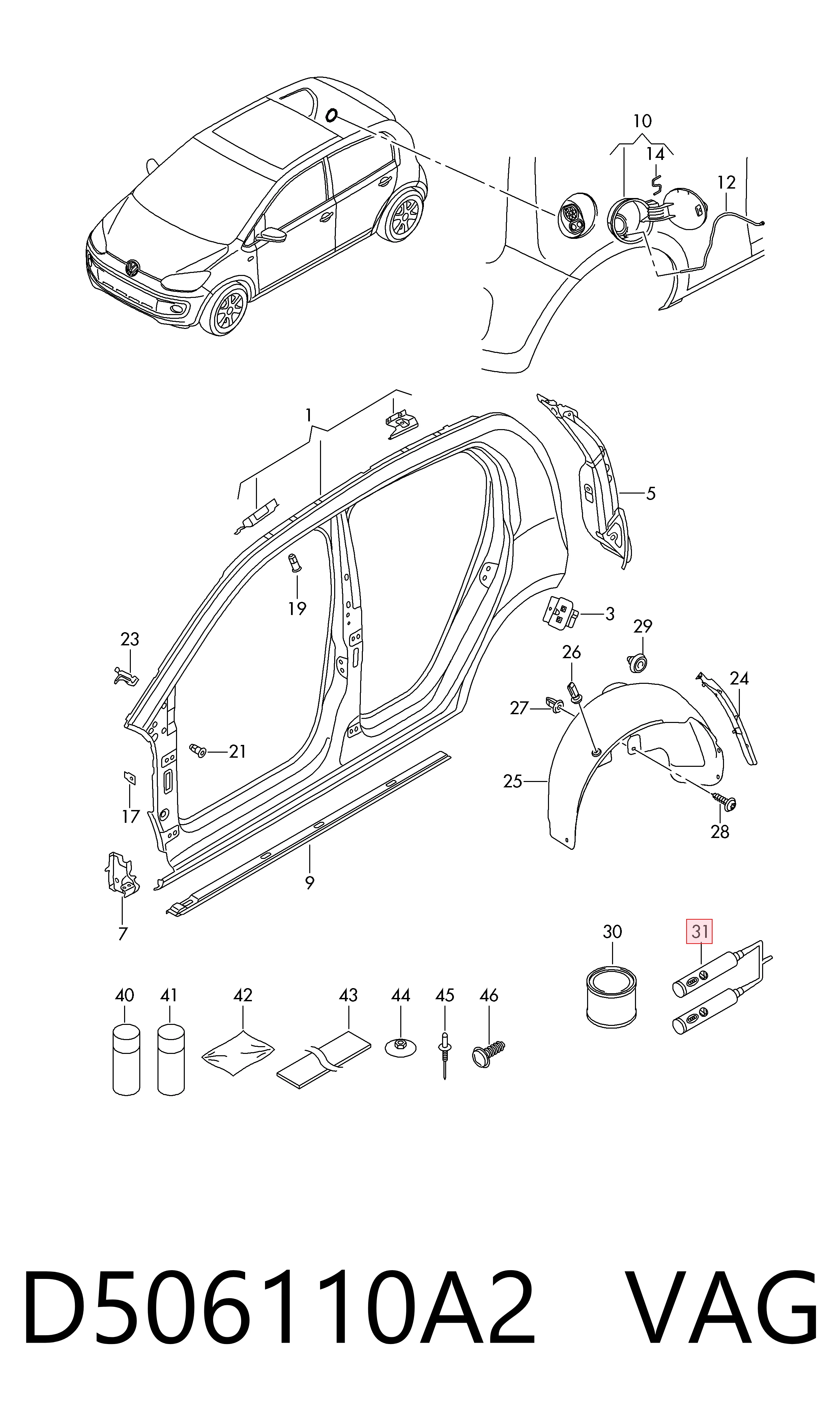 D506110A2 VAG 