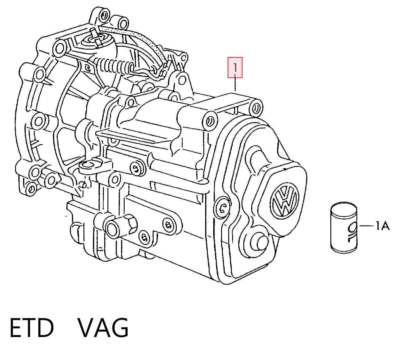 ETD VAG Transimisión manual