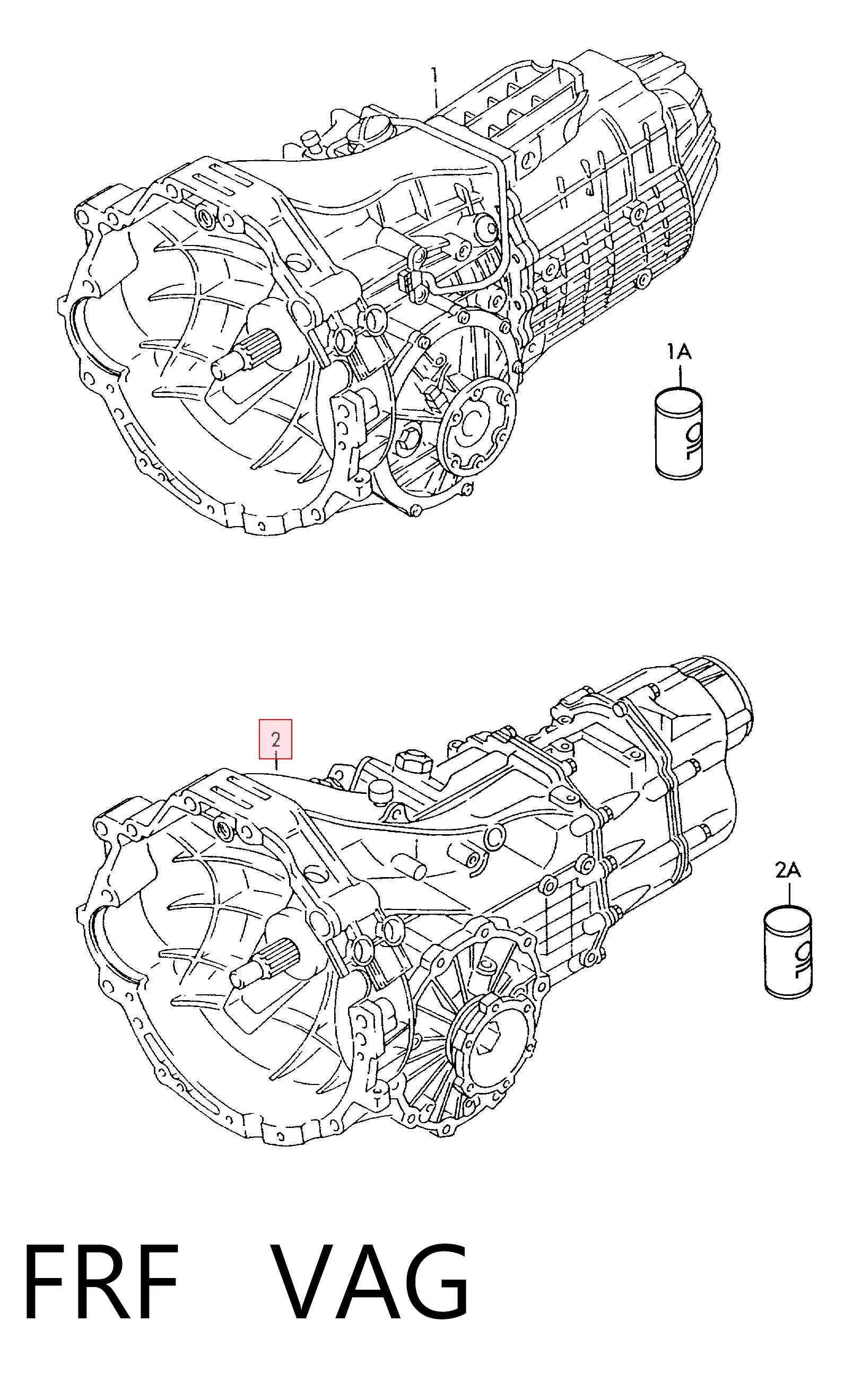 Caja de cambios manual Audi A4 B5