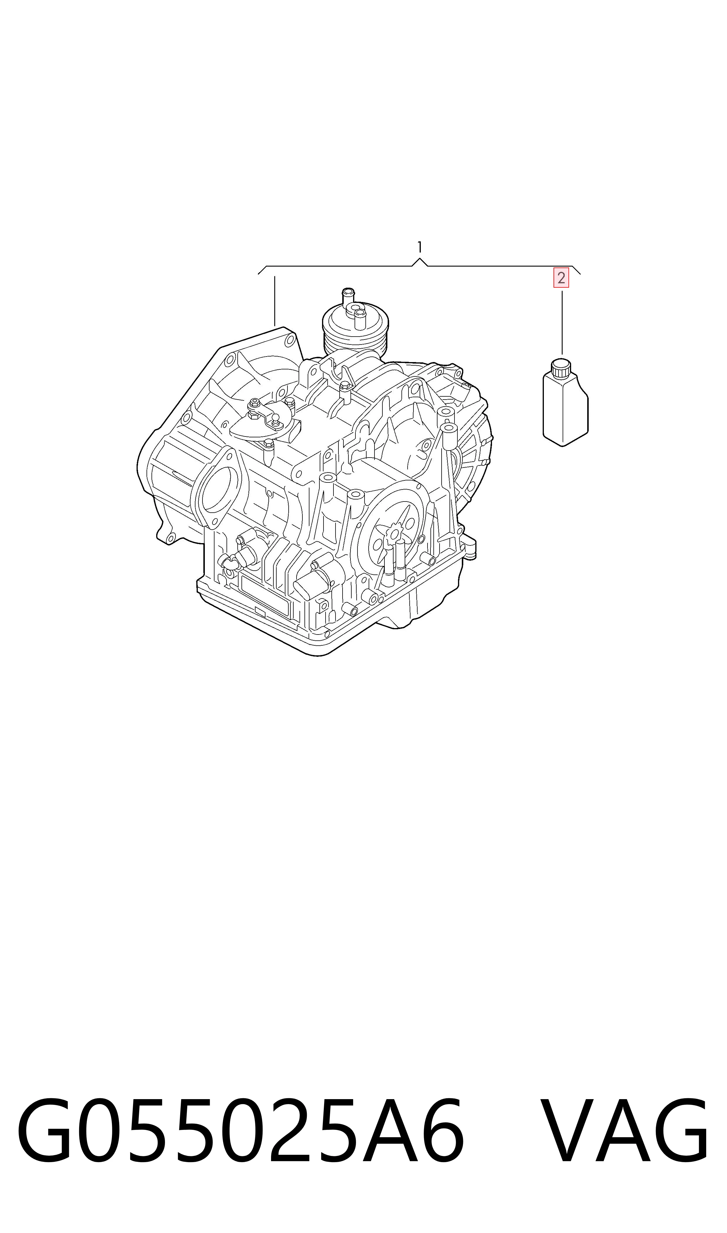 Aceite de transmisión VAG G055025A6