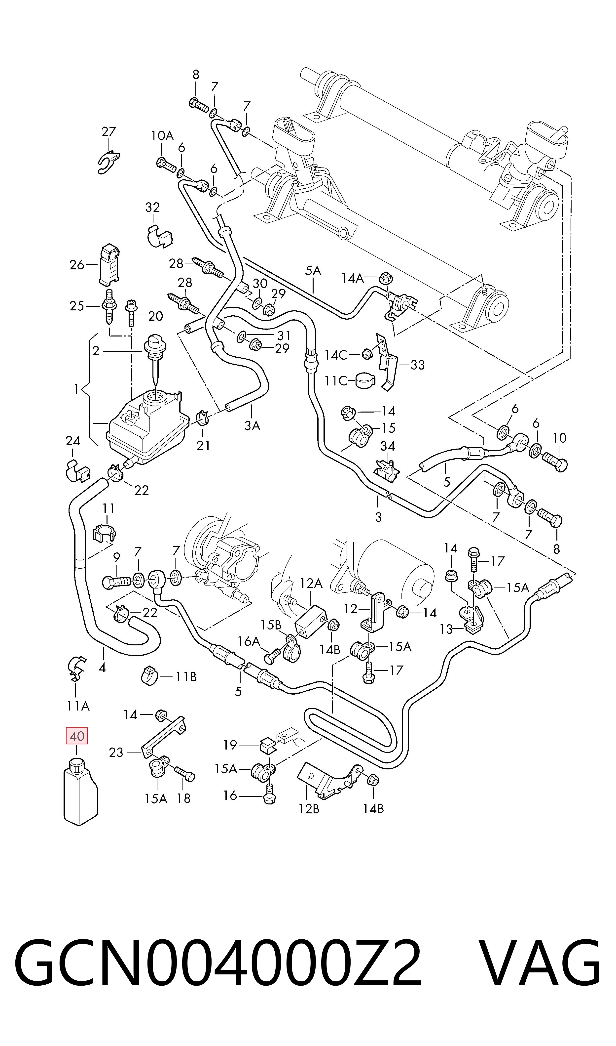 Líquido de dirección asistida para Audi A7  (4GA, 4GF)