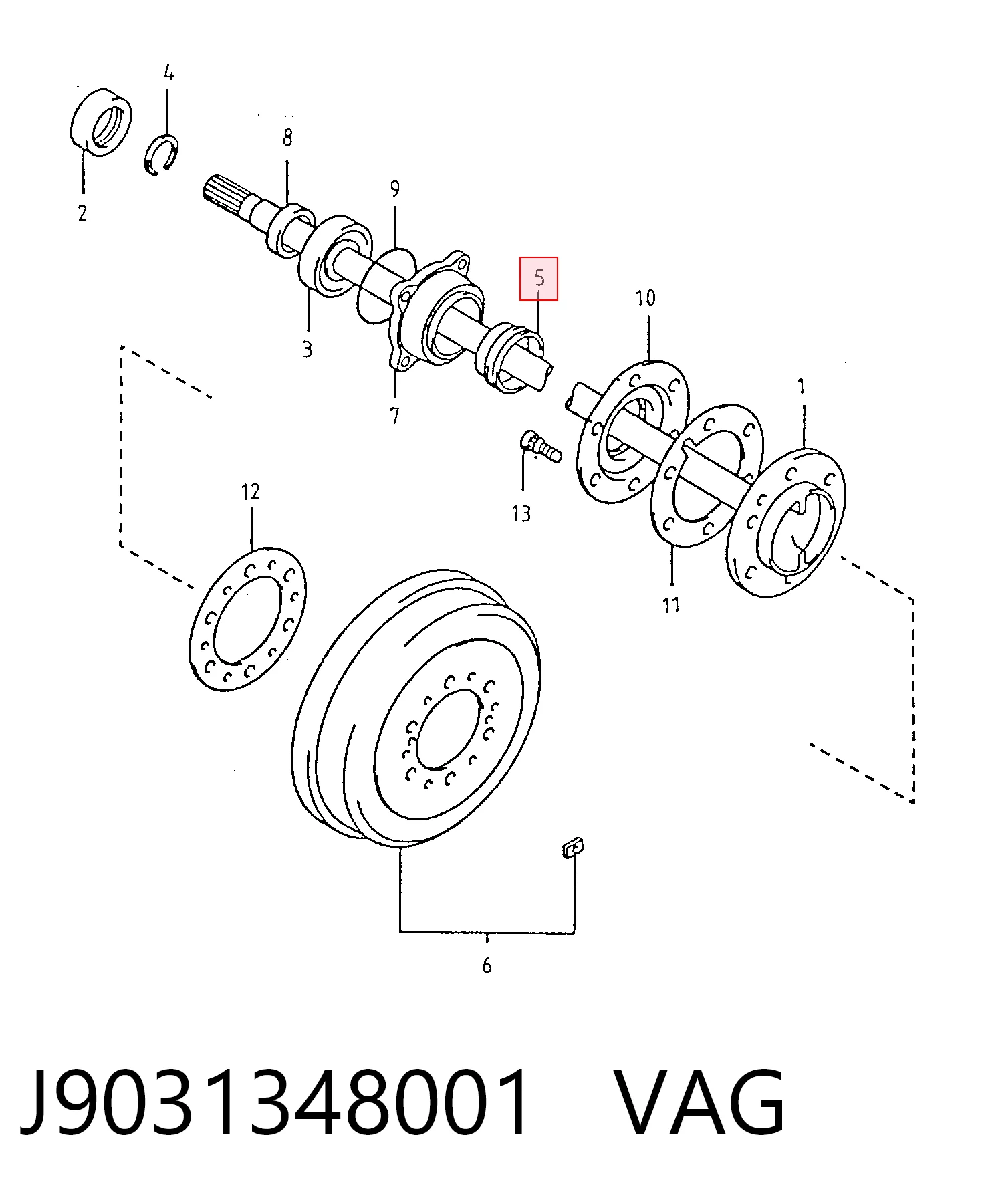 J9031348001 VAG