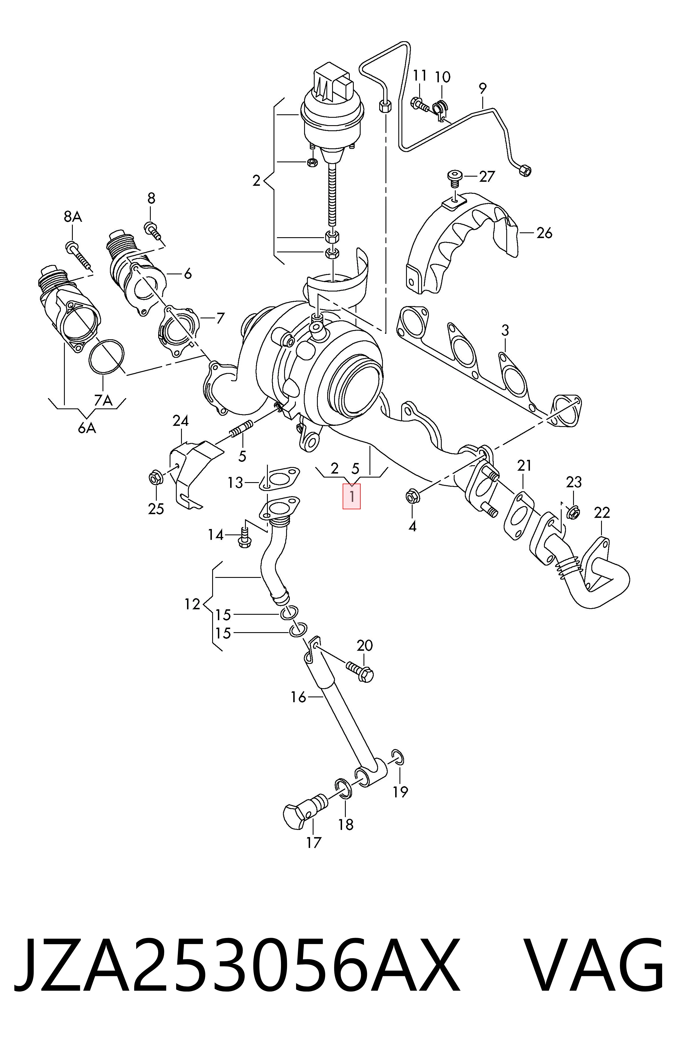 JZA253056AX VAG