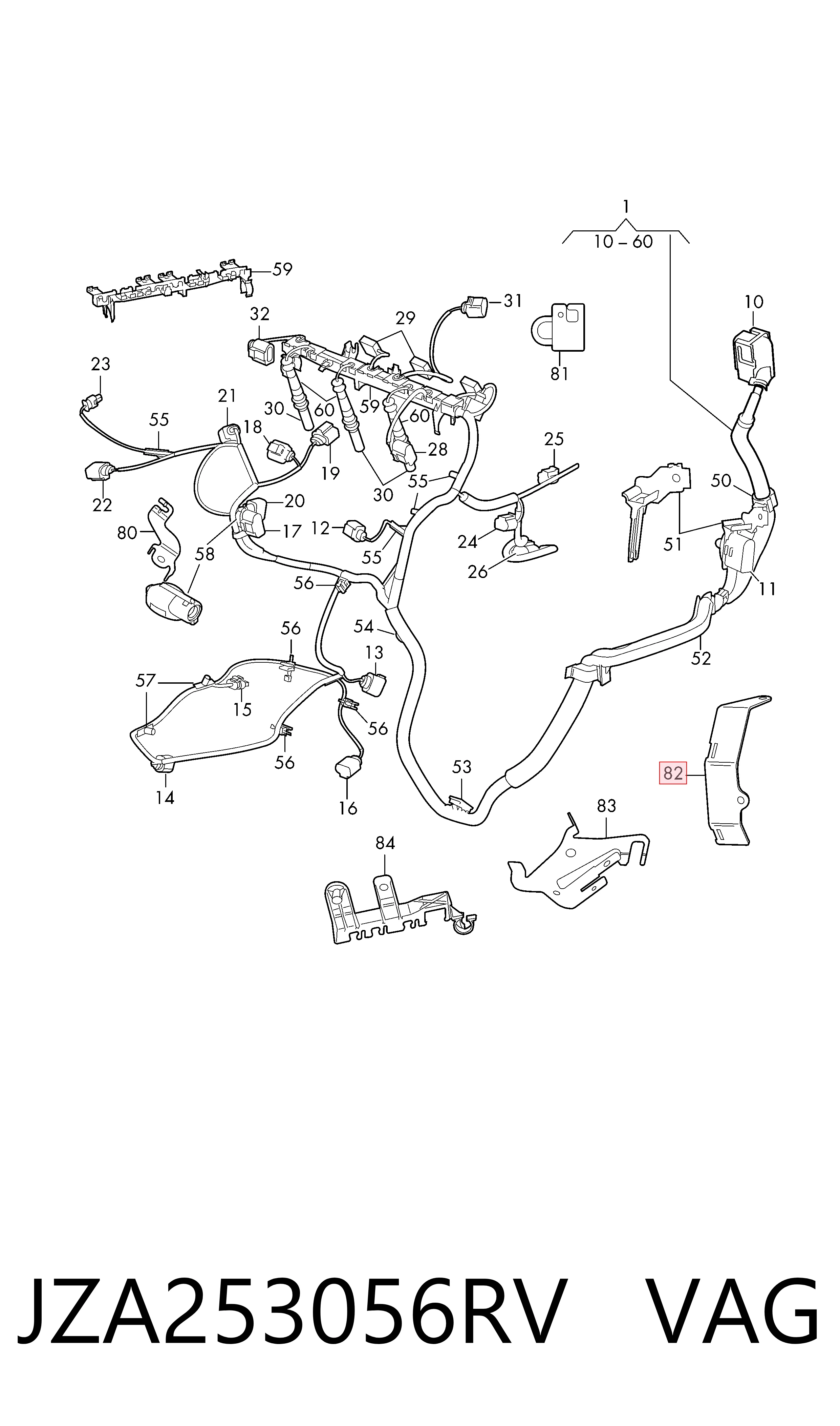 JZA253056RV VAG