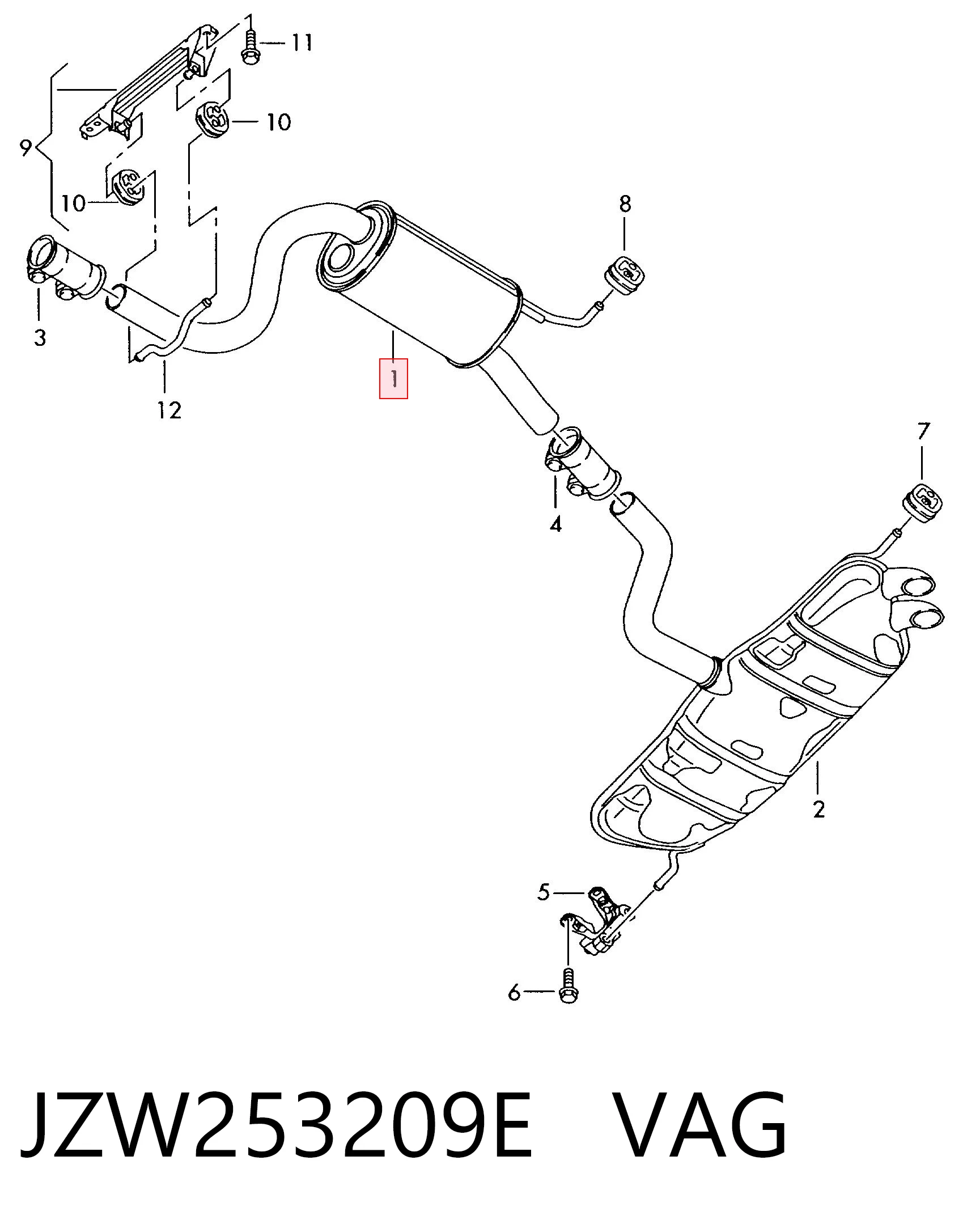 JZW253209E VAG