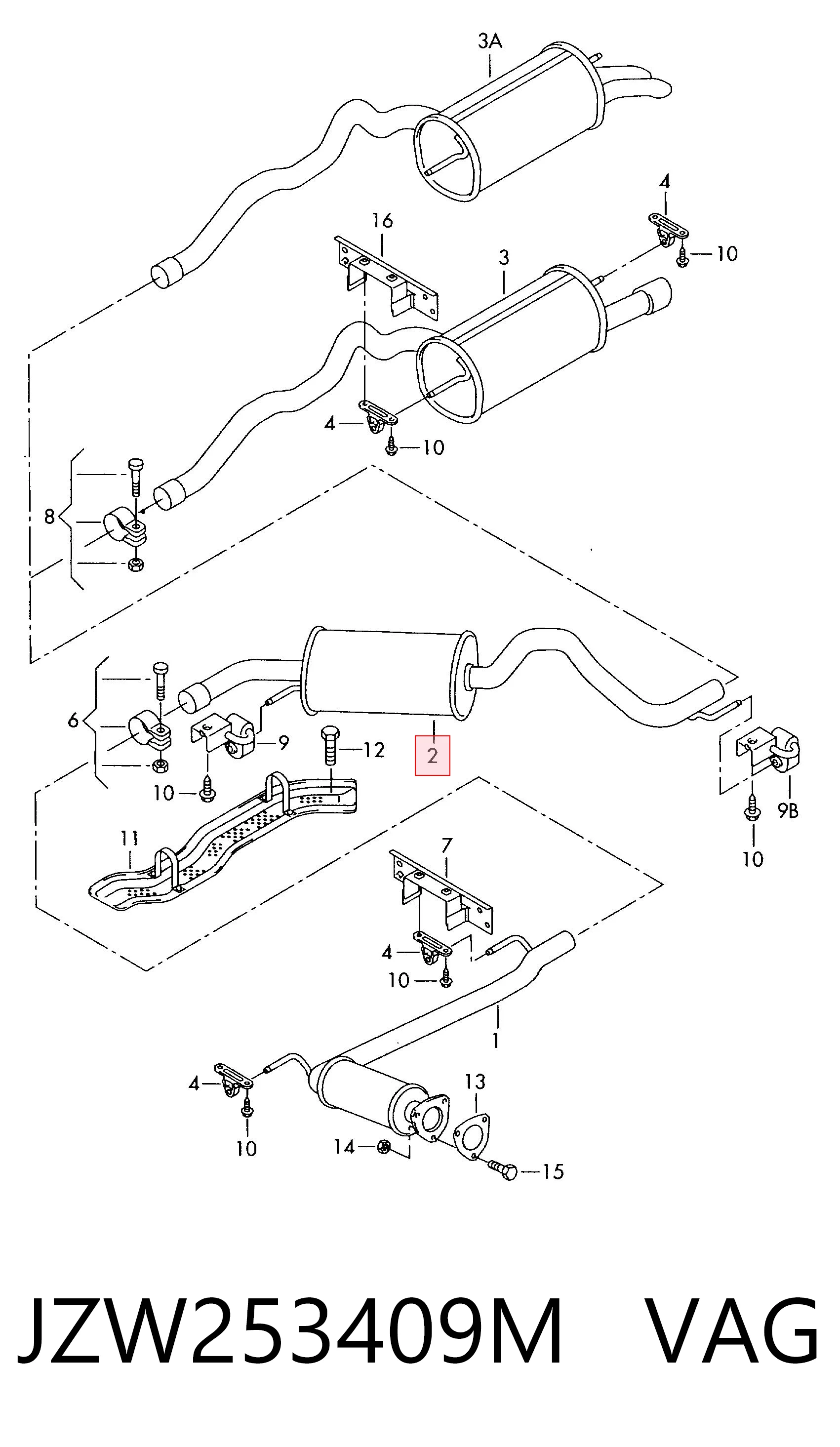 JZW253409M VAG