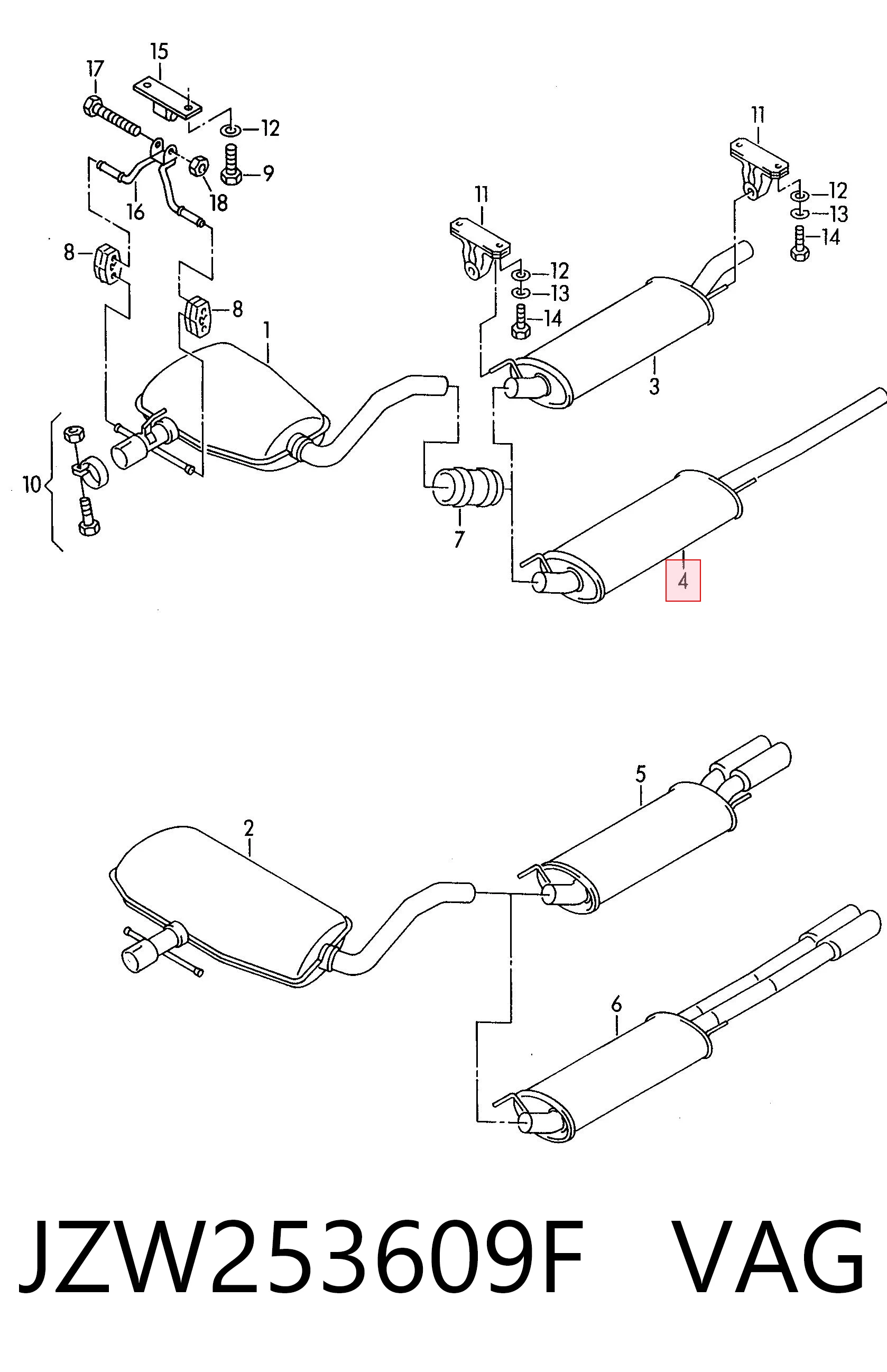 JZW253609F VAG
