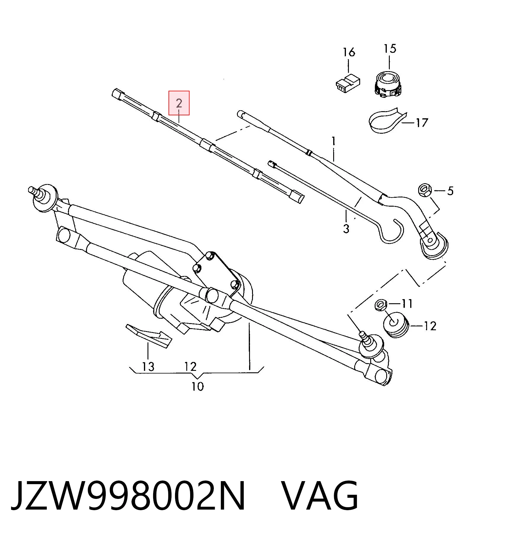 JZW998002N VAG