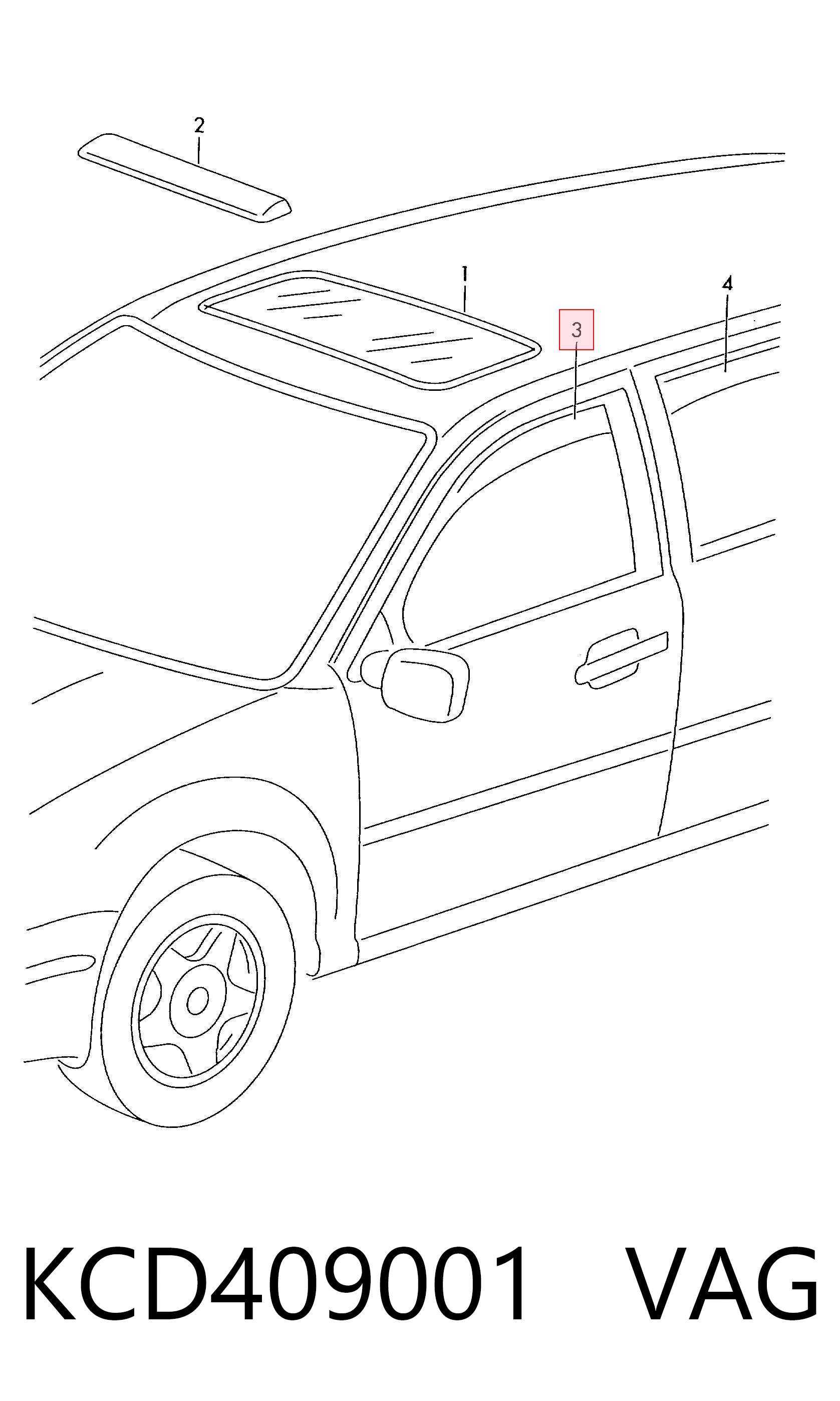 KCD409001 VAG 