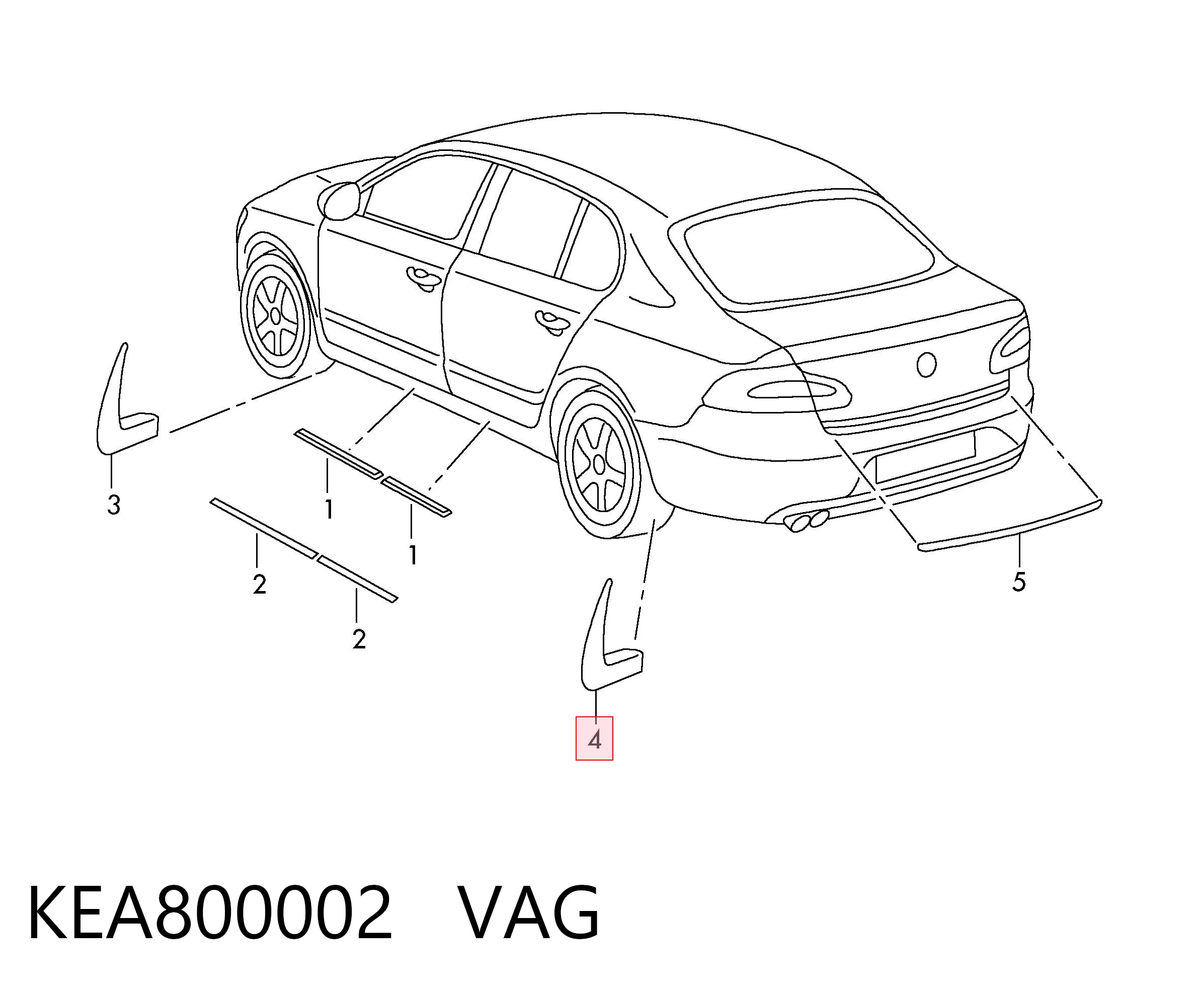 KEA800002 VAG
