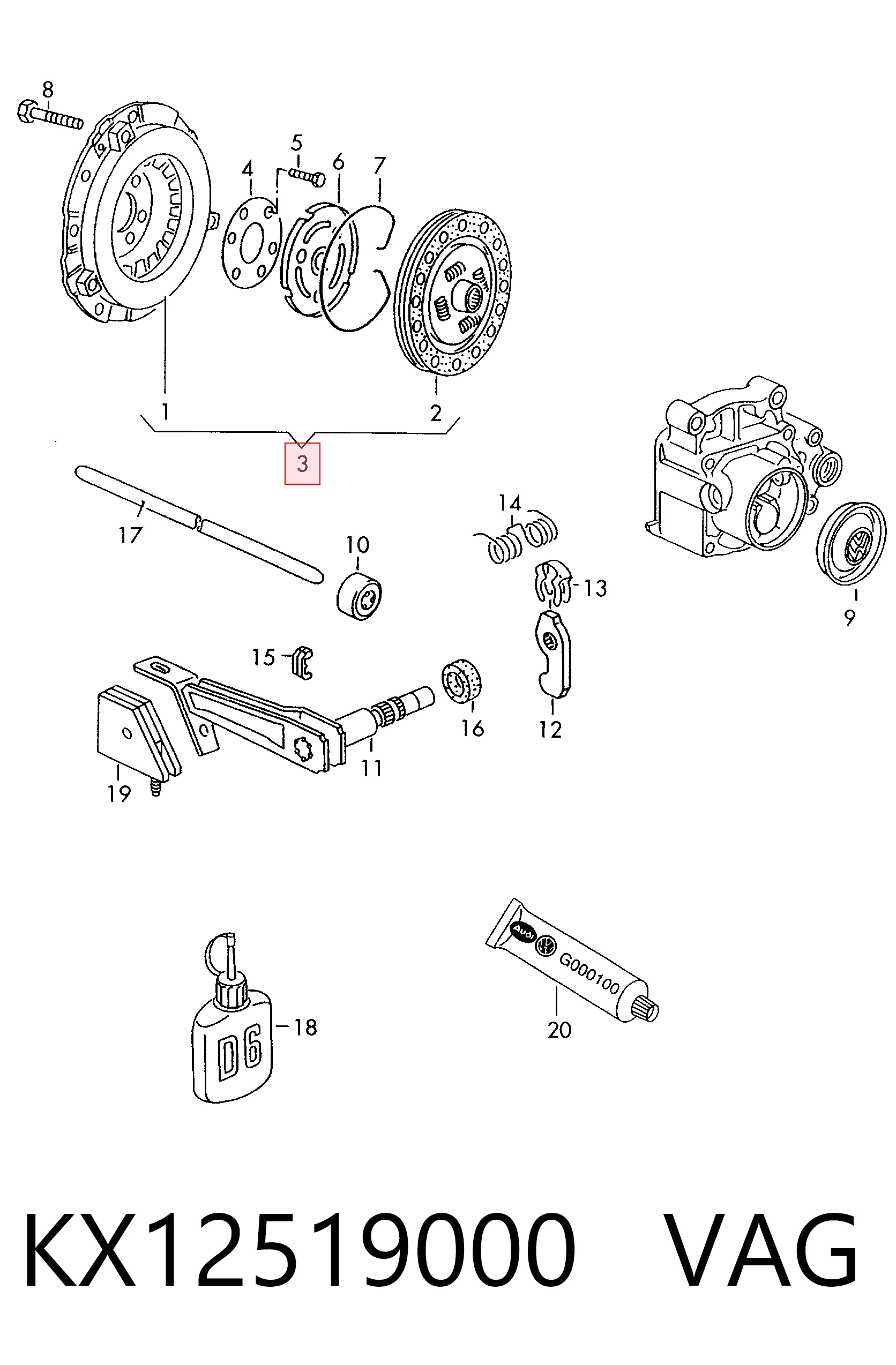 KX12519000 VAG