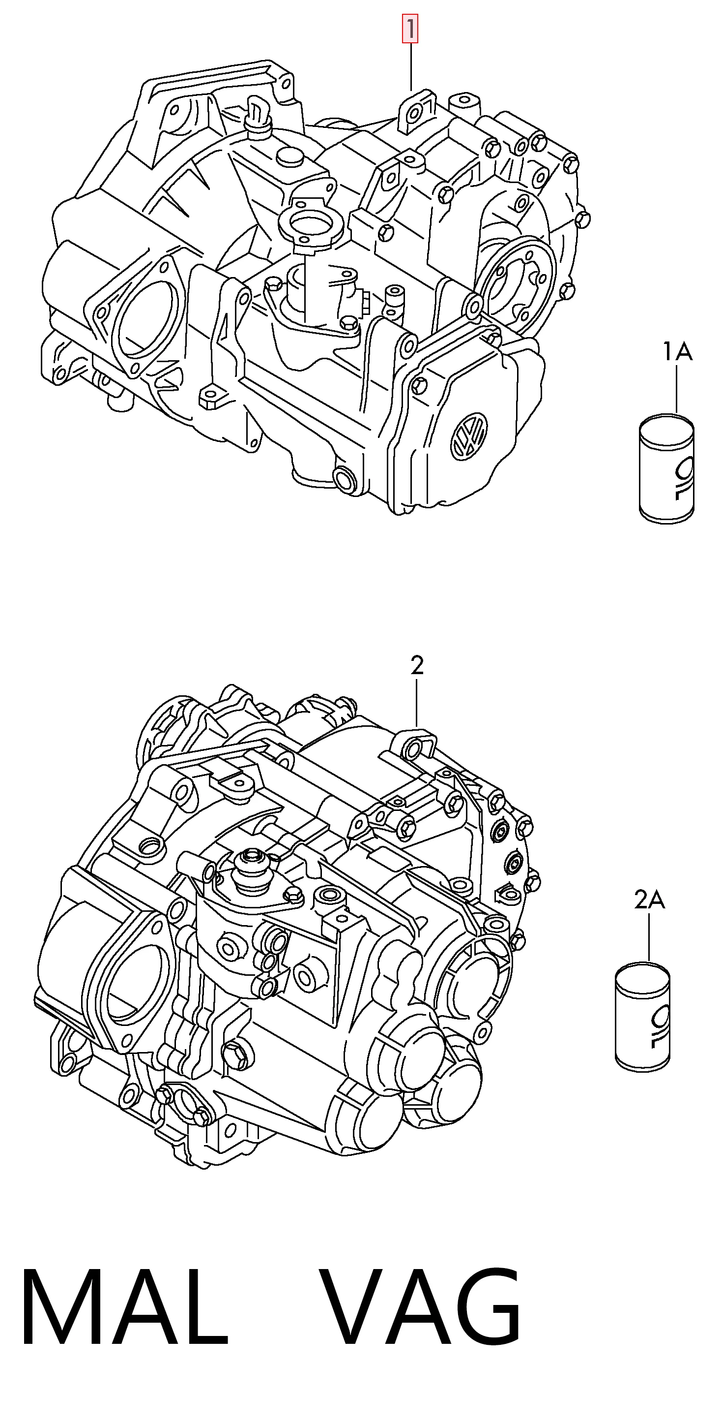 MAL VAG Transimisión manual