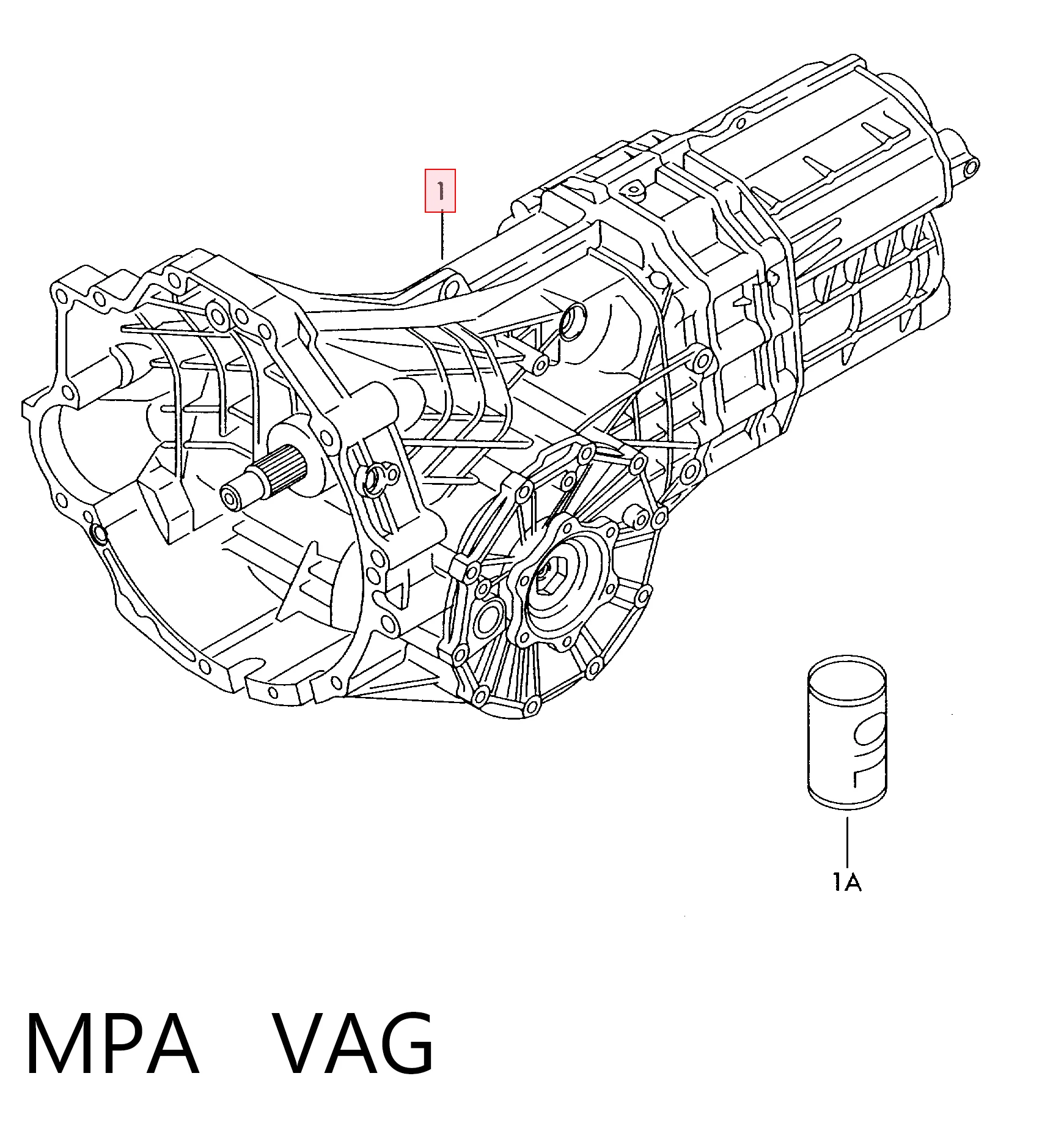 MPA VAG Transimisión manual