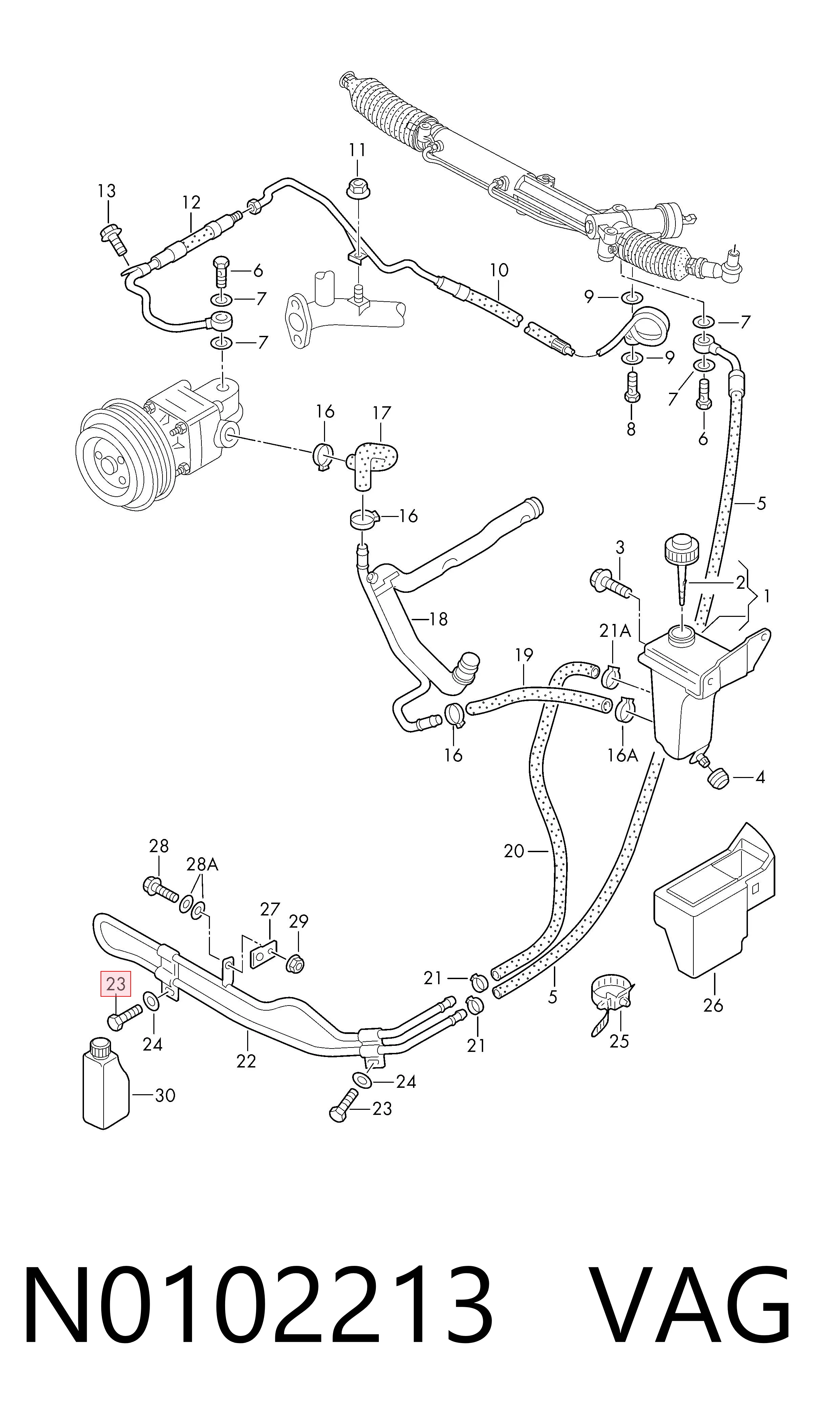  VAG N0102213 precio, desde 2,18 EUR