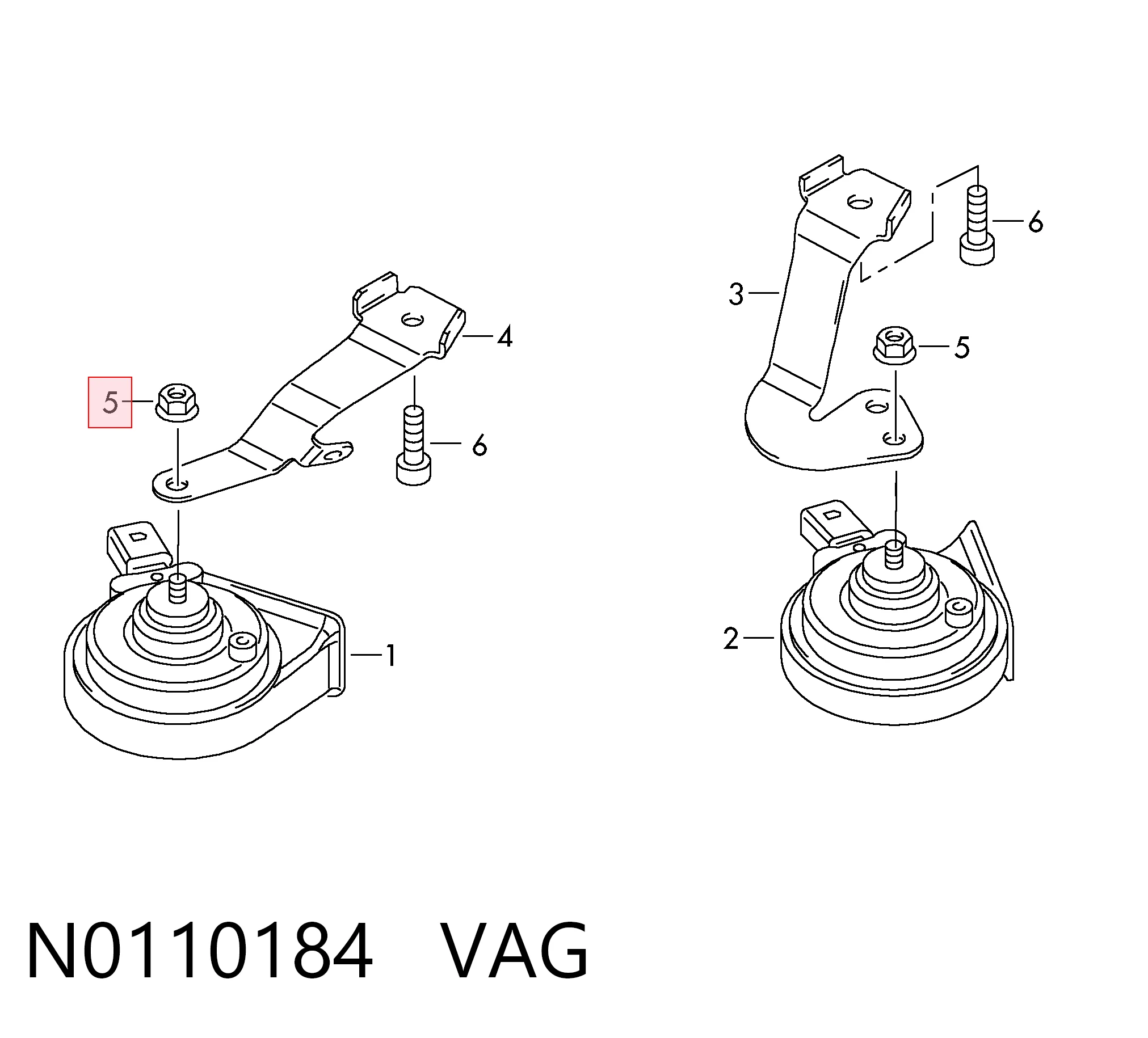 N0110184 VAG 