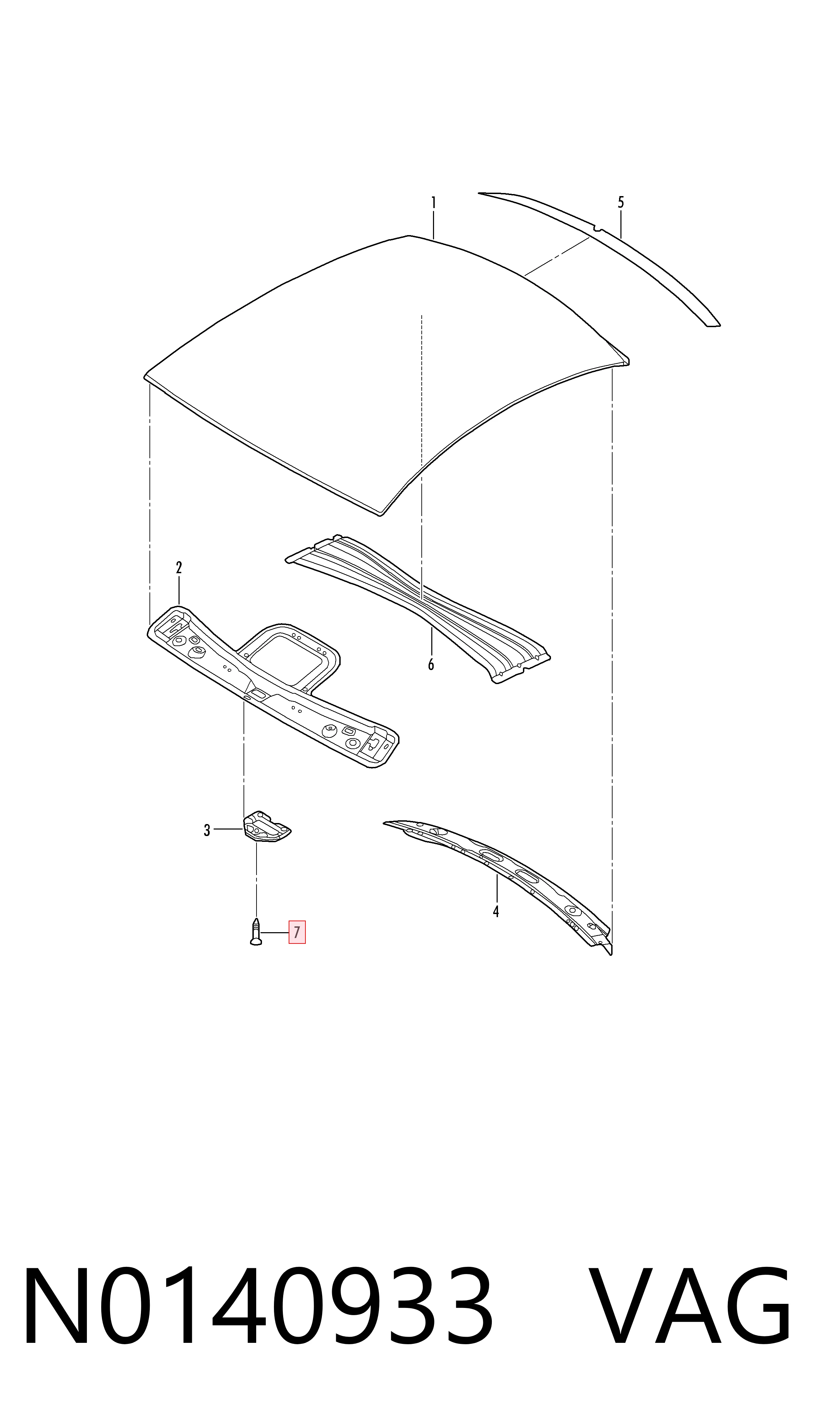  VAG N0140933 precio, desde 0,94 EUR