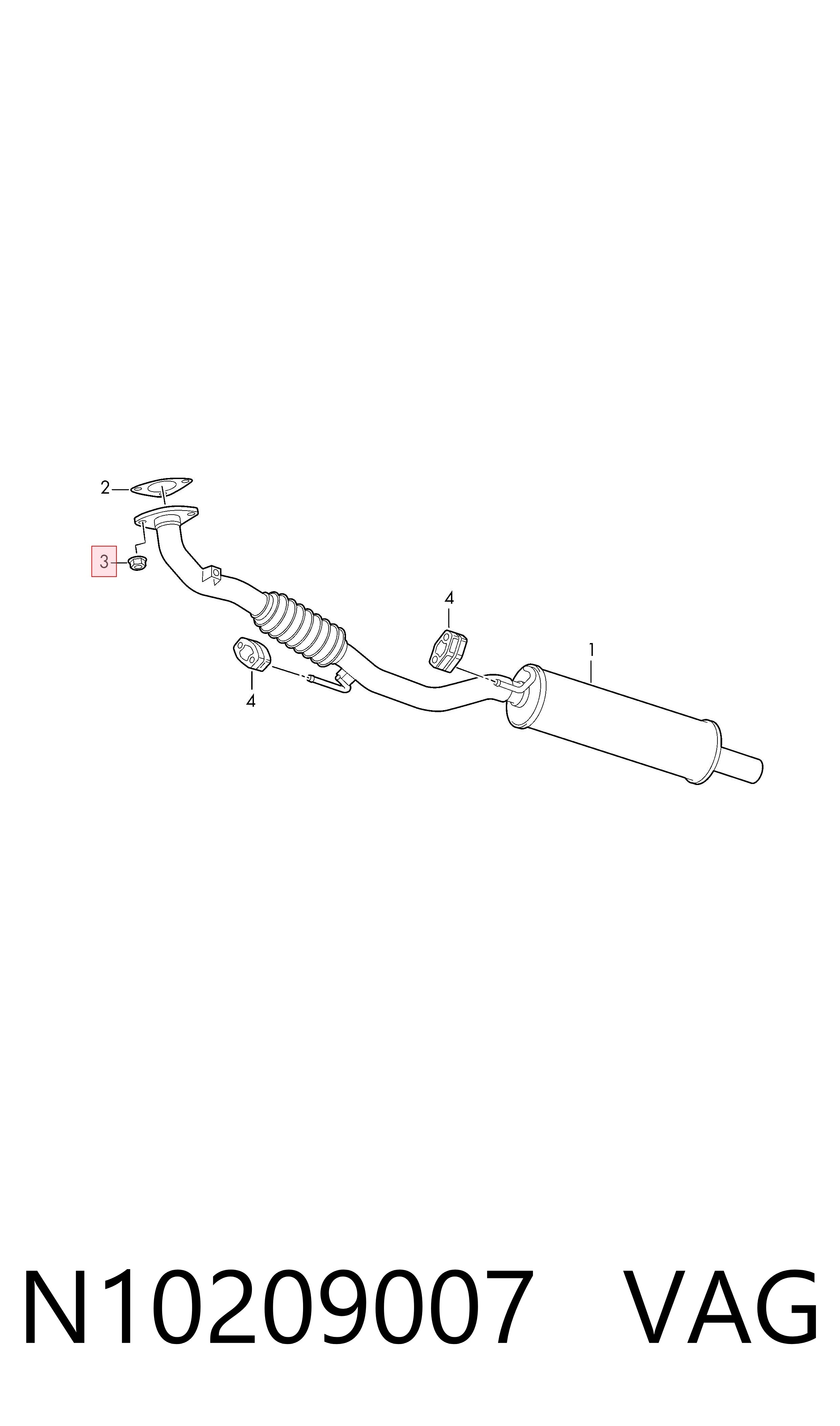  VAG N10209007 precio, desde 2,15 EUR