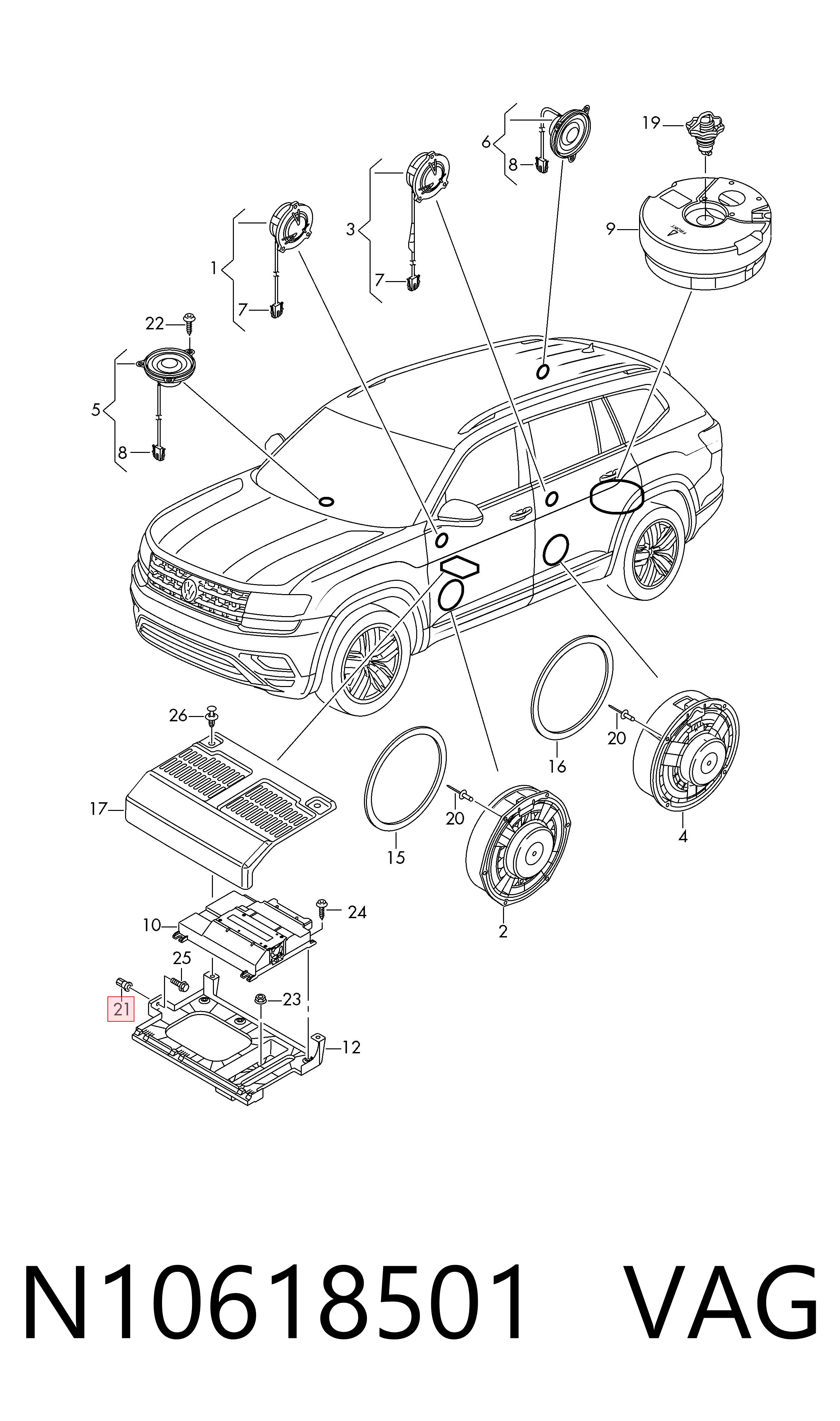  VAG N10618501 precio, desde 1,78 EUR