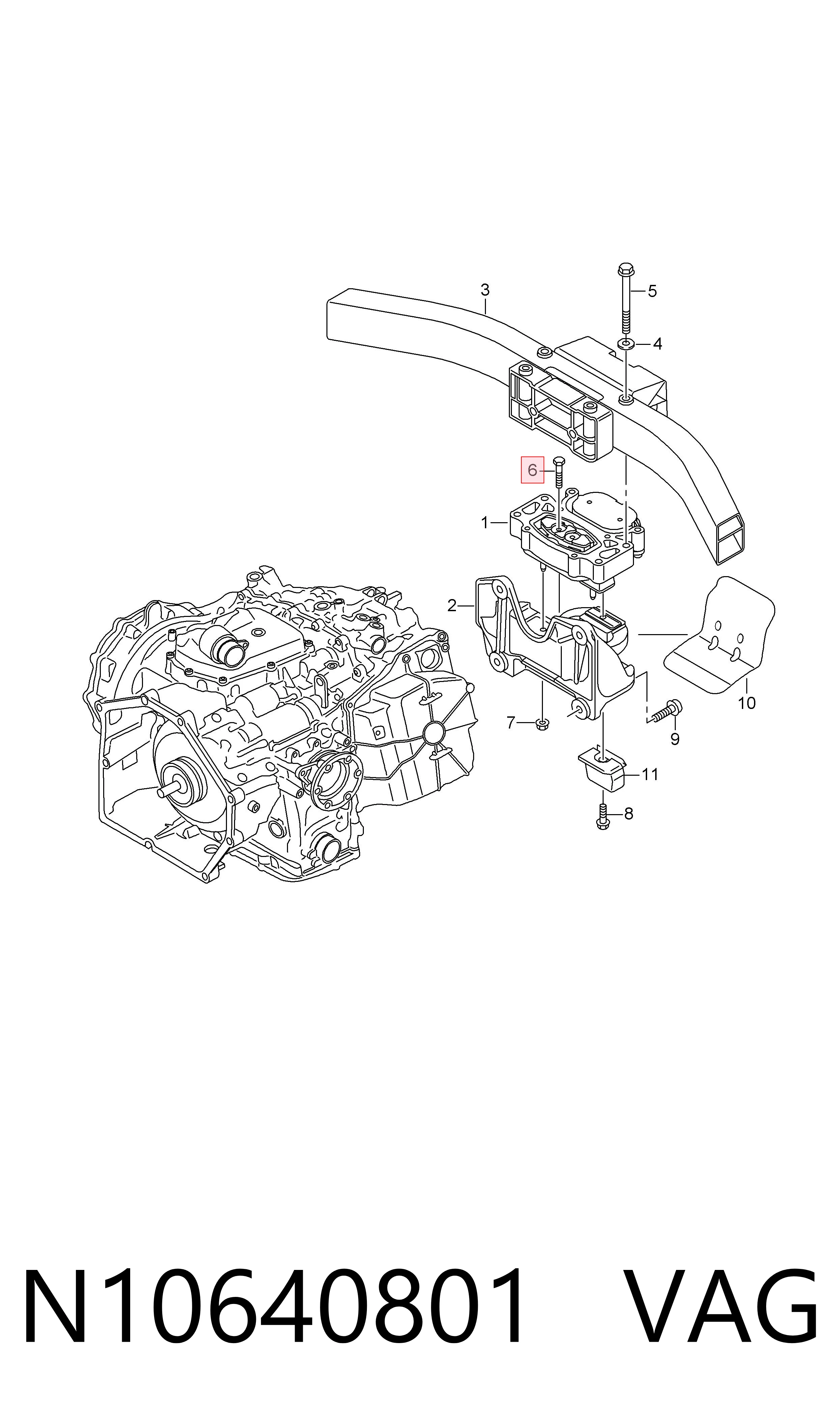 N10640801 VAG Tornillo