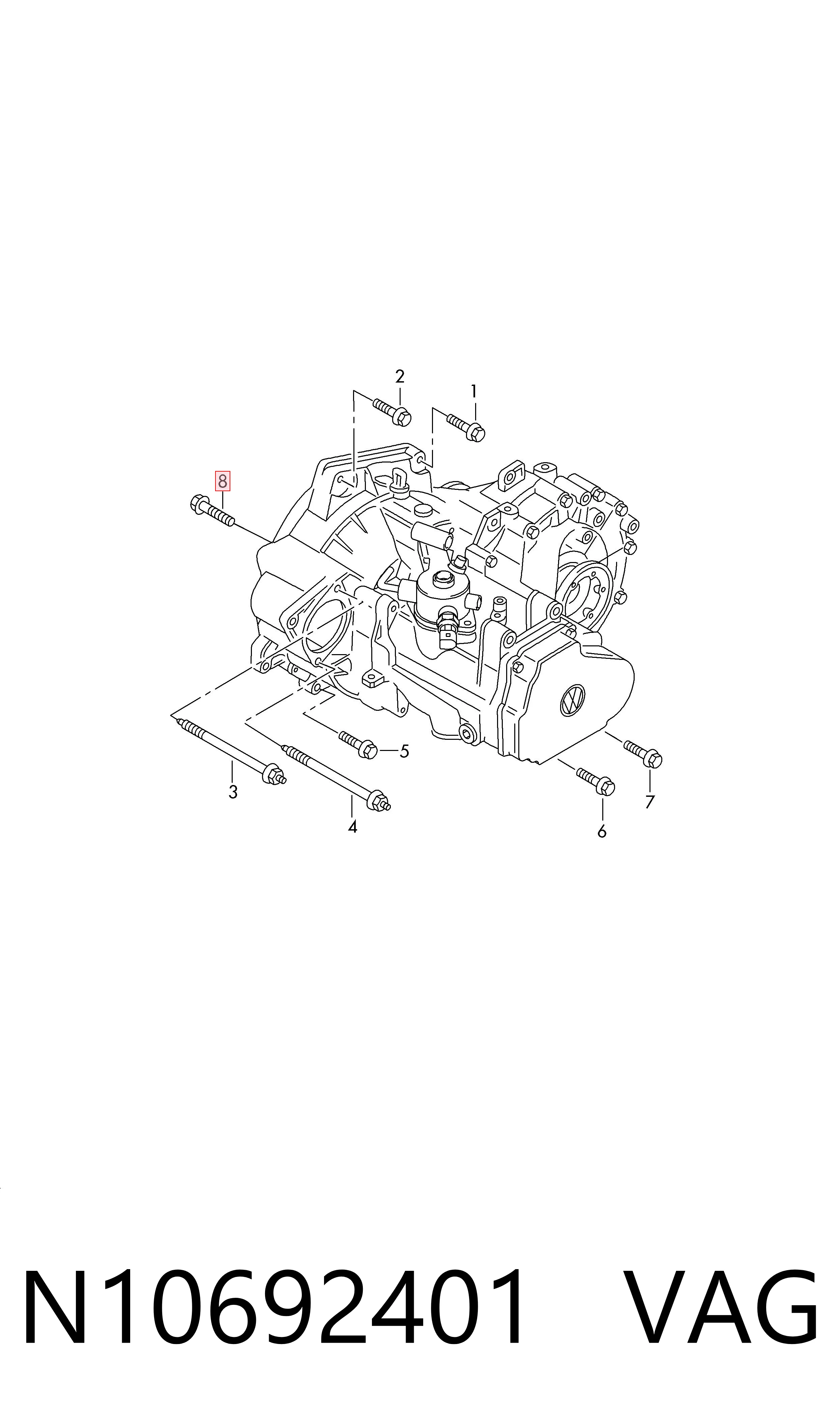  VAG N10692401 precio, desde 2,87 EUR