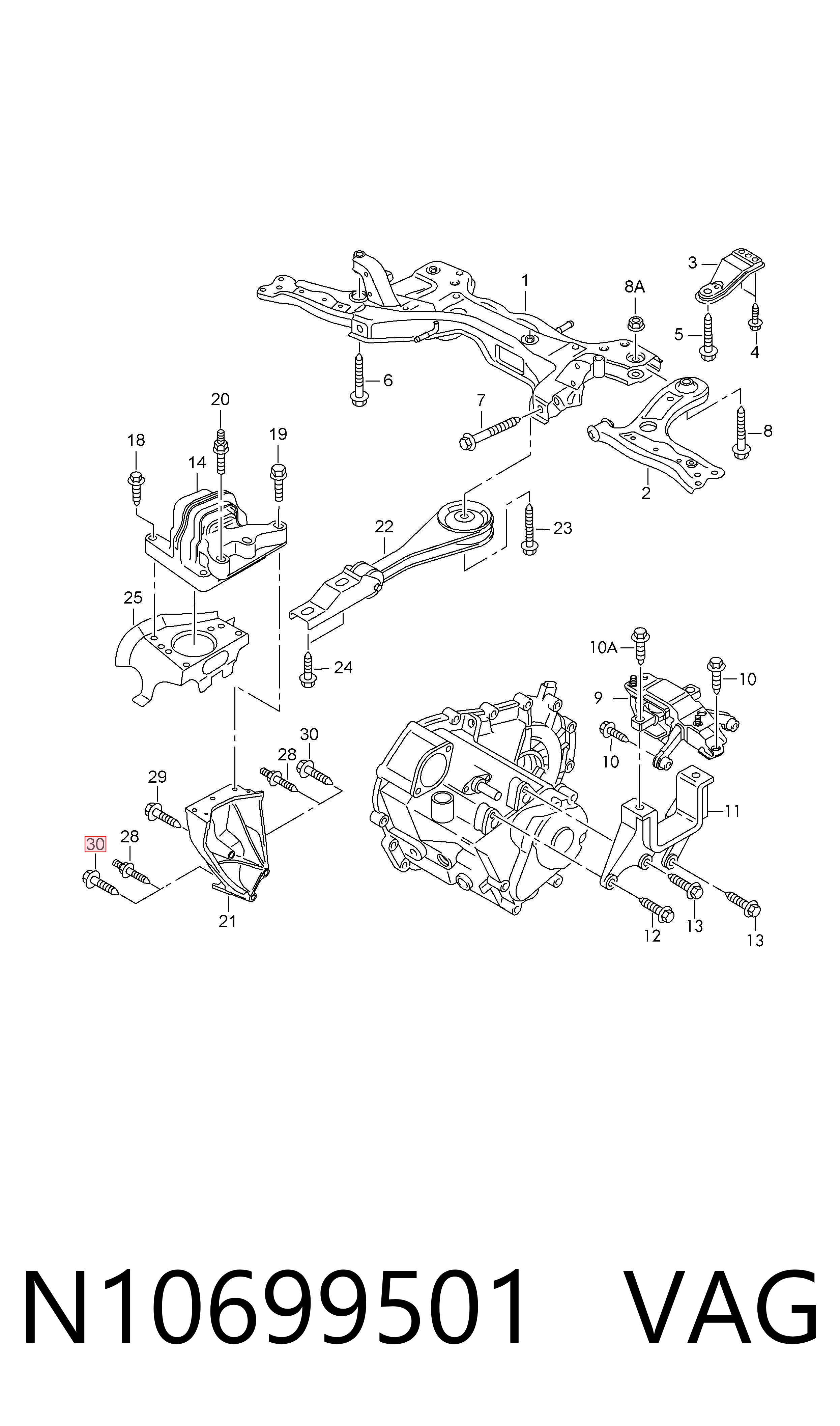  VAG N10699501 precio, desde 4,13 EUR