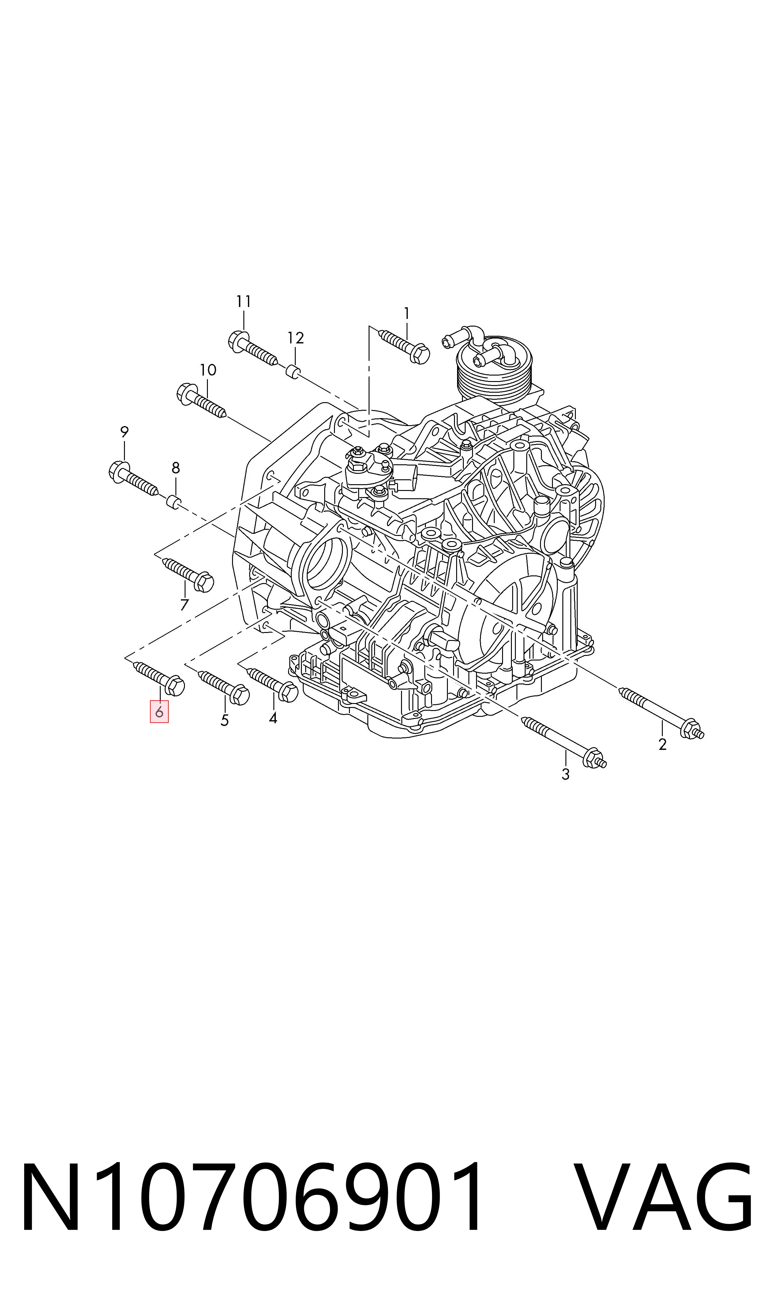  VAG N10706901 precio, desde 2,96 EUR