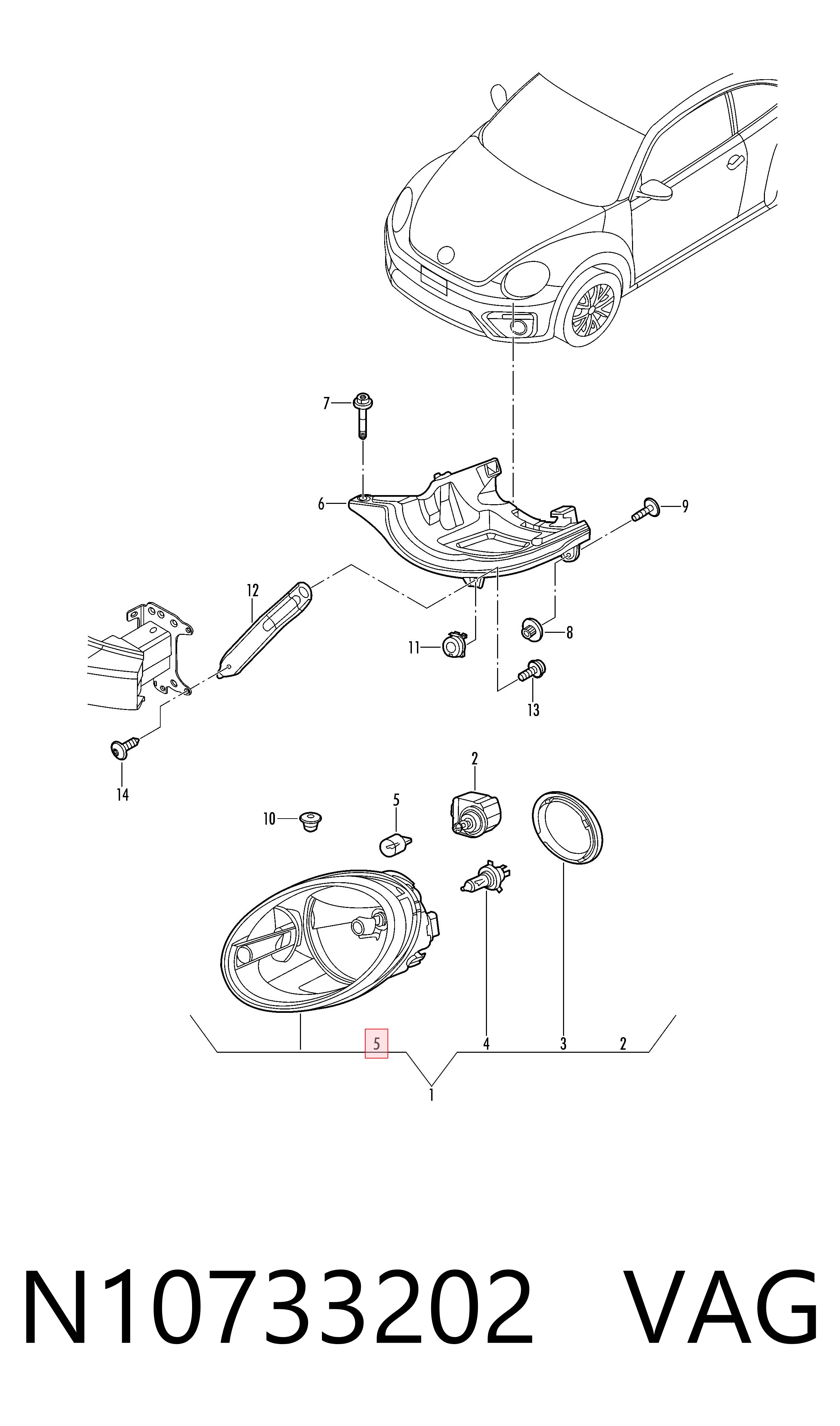  VAG N10733202 precio, desde 11,98 EUR