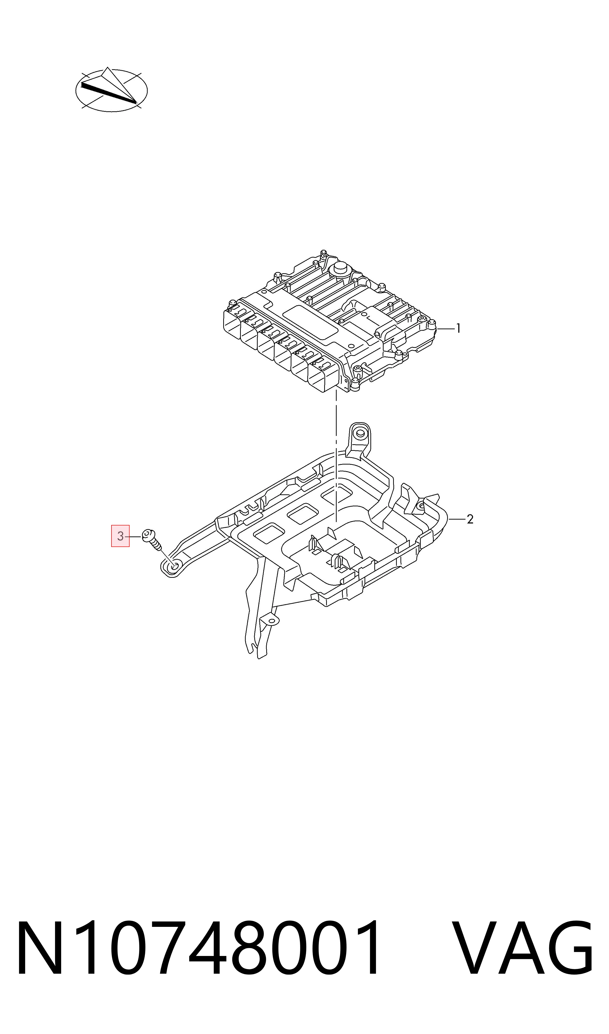  VAG N10748001 precio, desde 1,45 EUR
