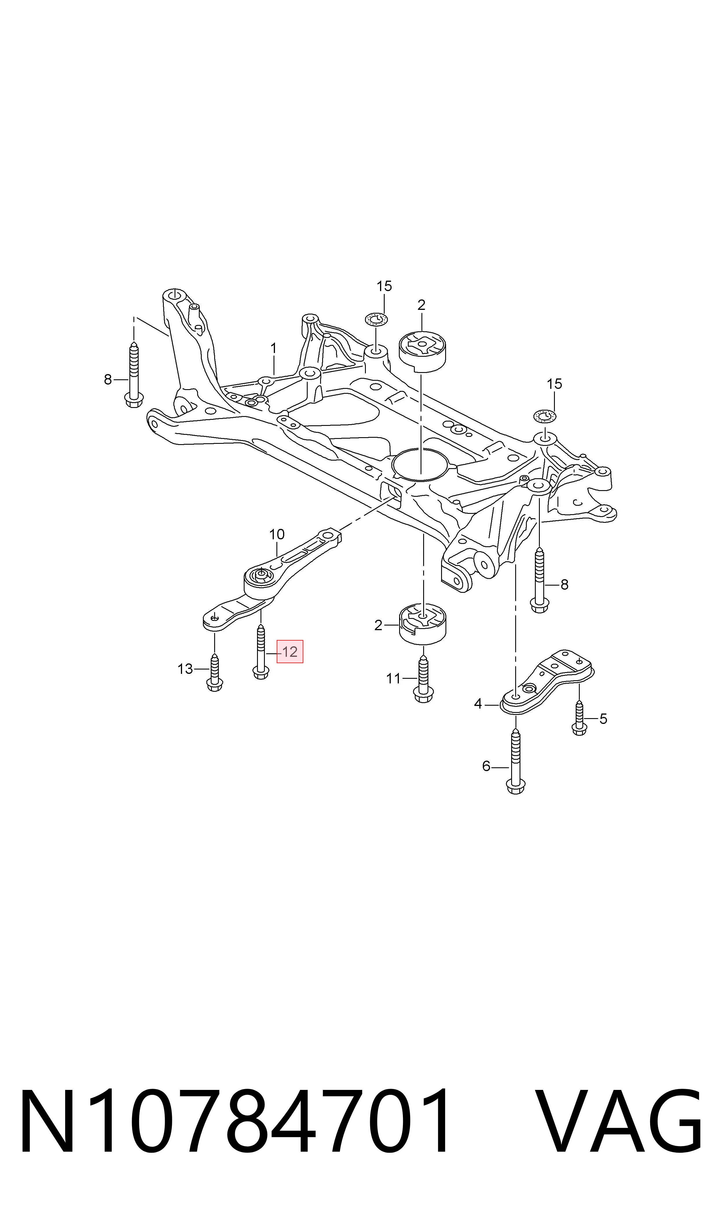  VAG N10784701 precio, desde 4,99 EUR