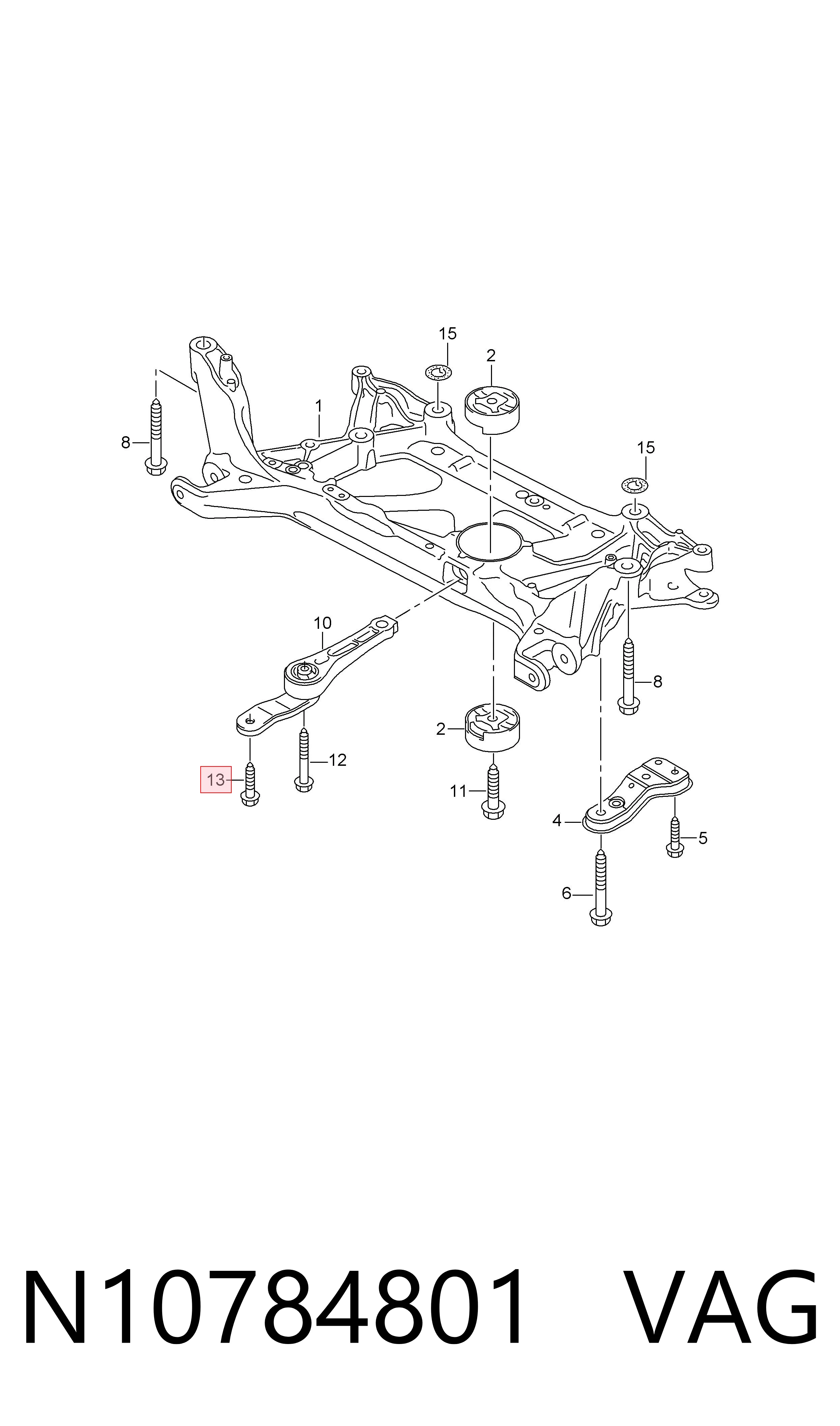  VAG N10784801 precio, desde 3,54 EUR