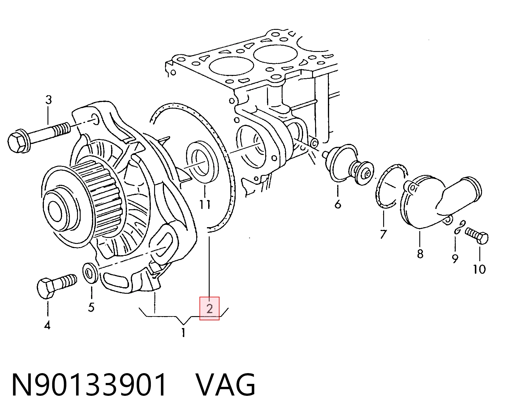 N90133901 VAG