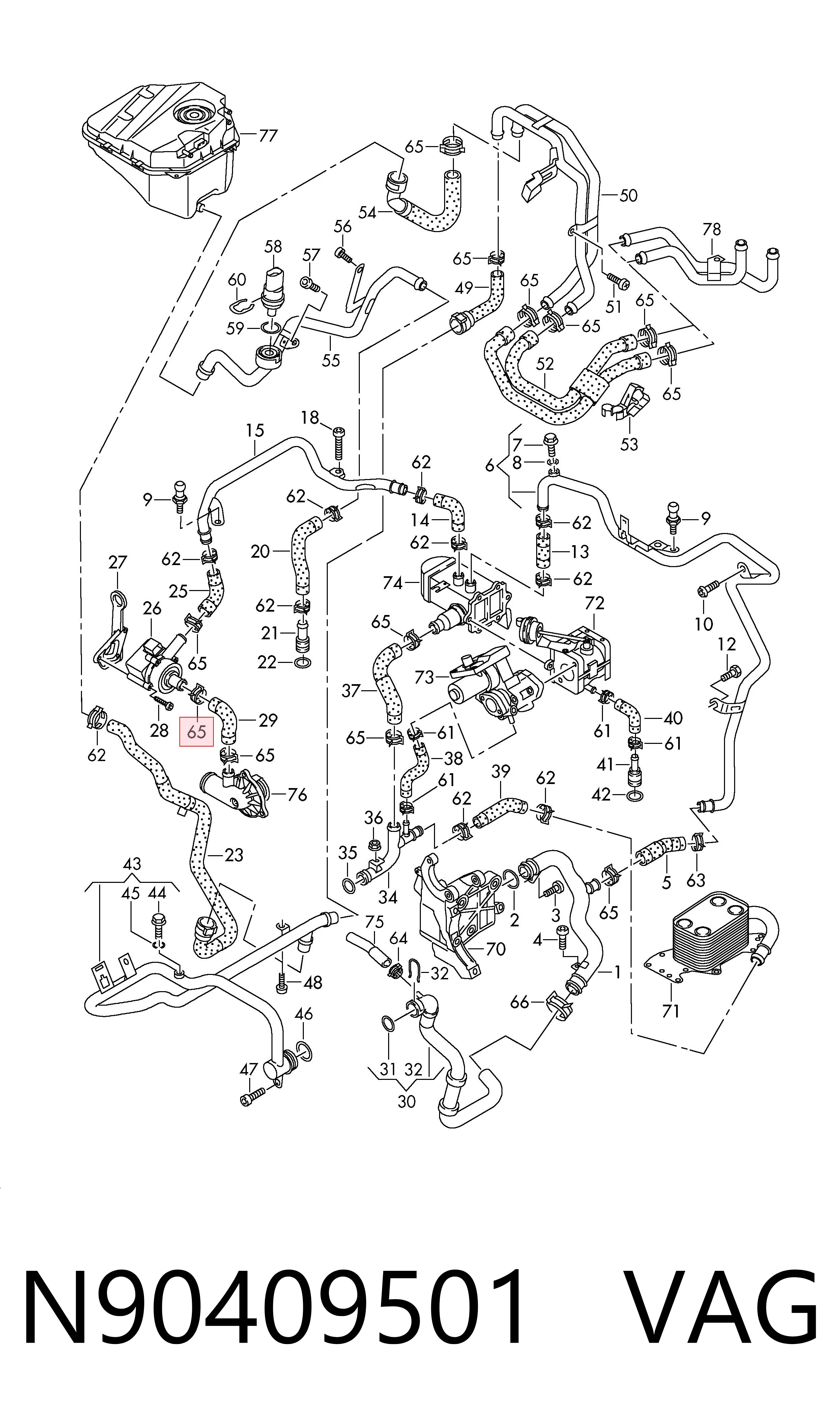 N90409501 VAG 