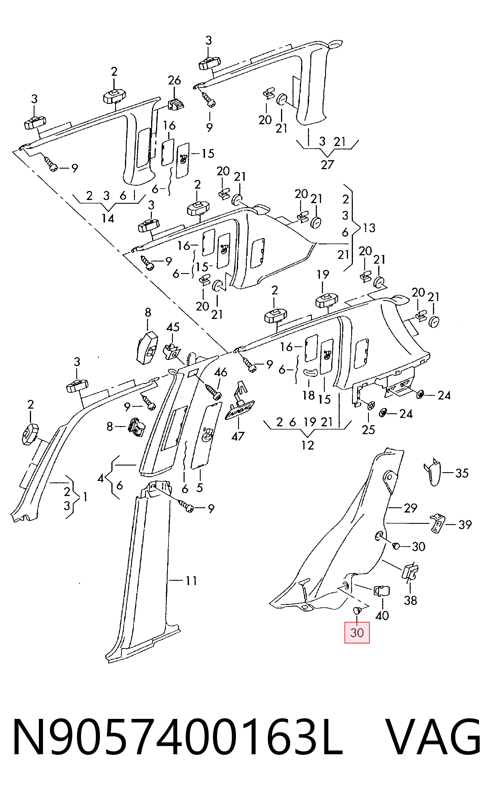N9057400163L VAG