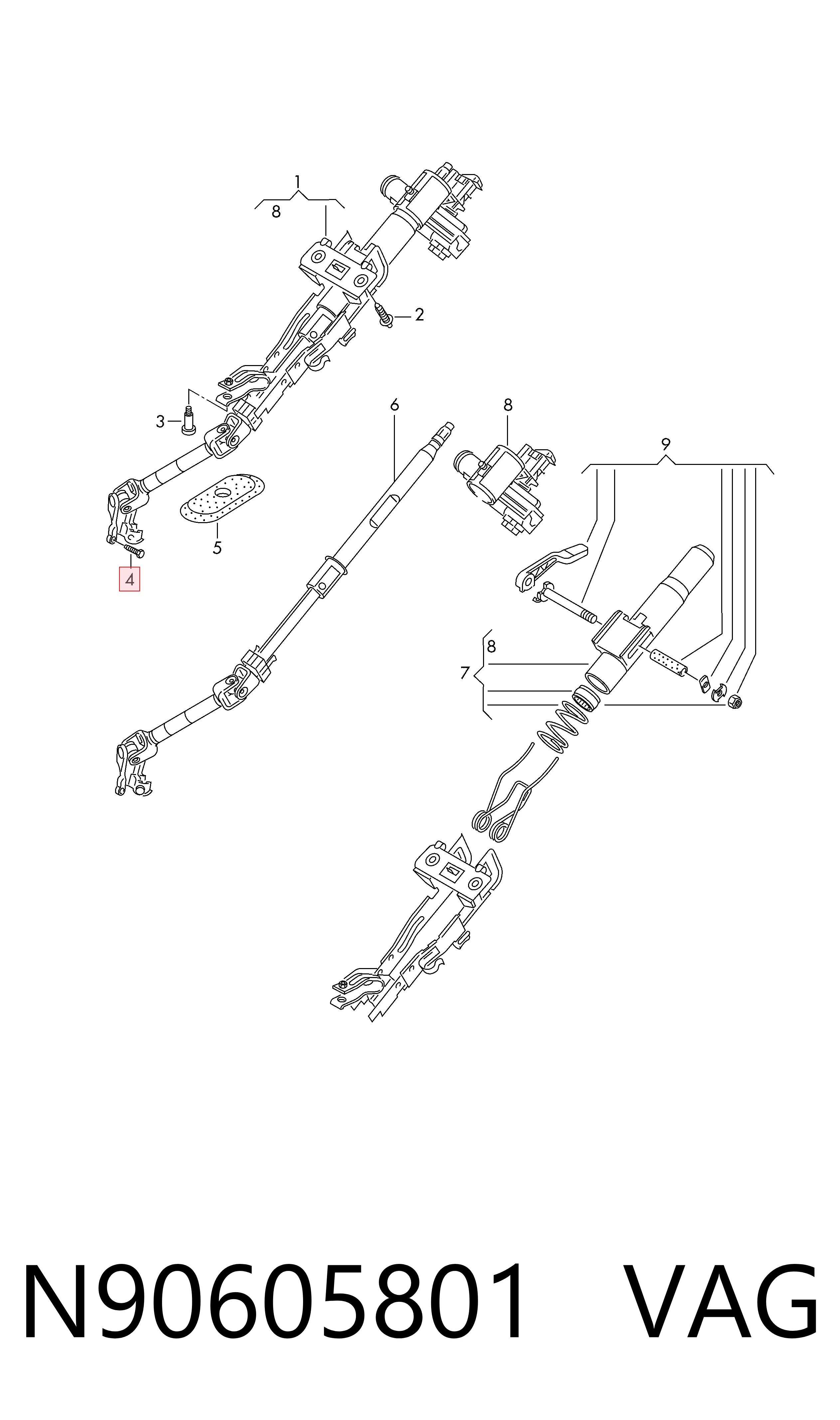 N90605801 VAG 