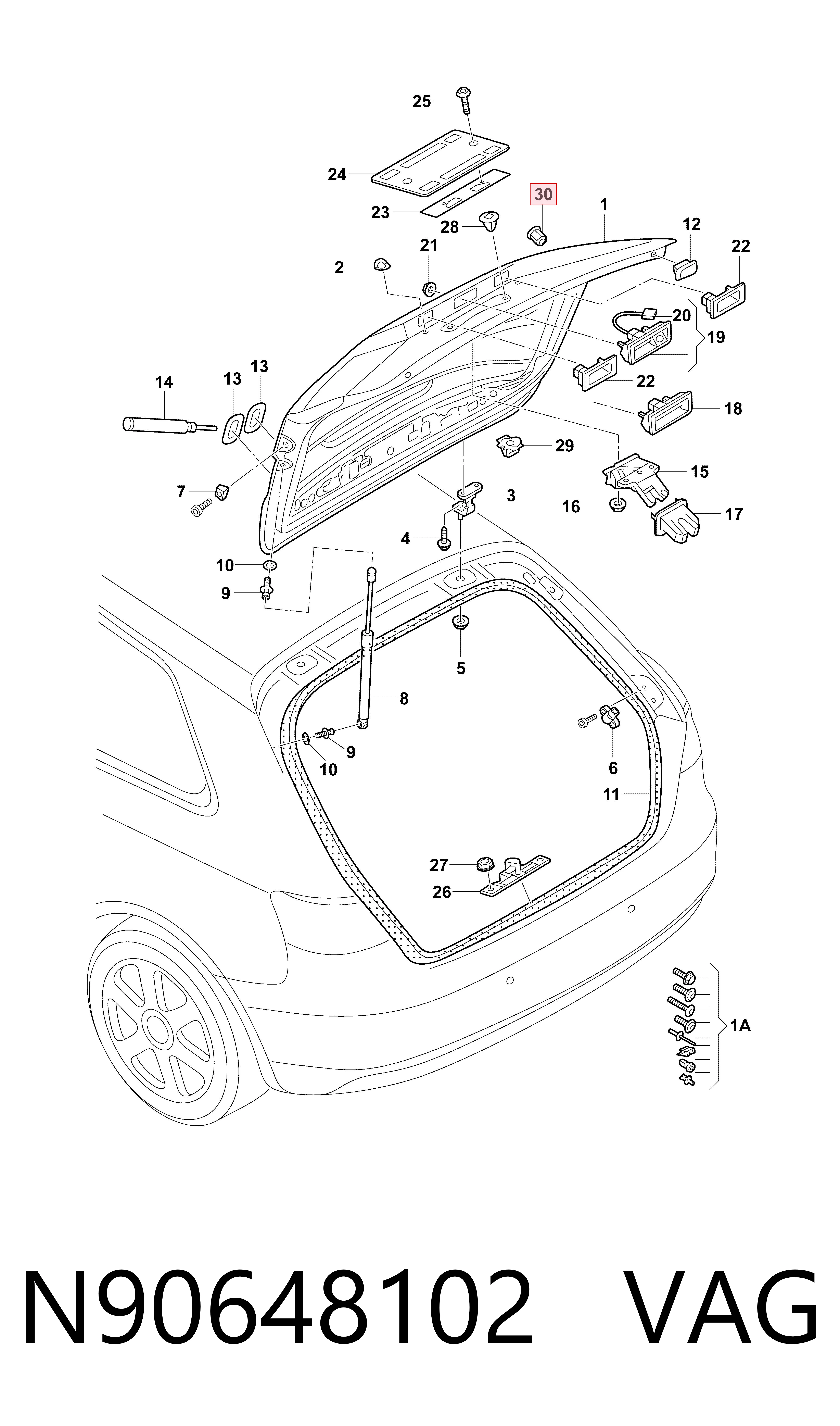  VAG N90648102 precio, desde 1,73 EUR