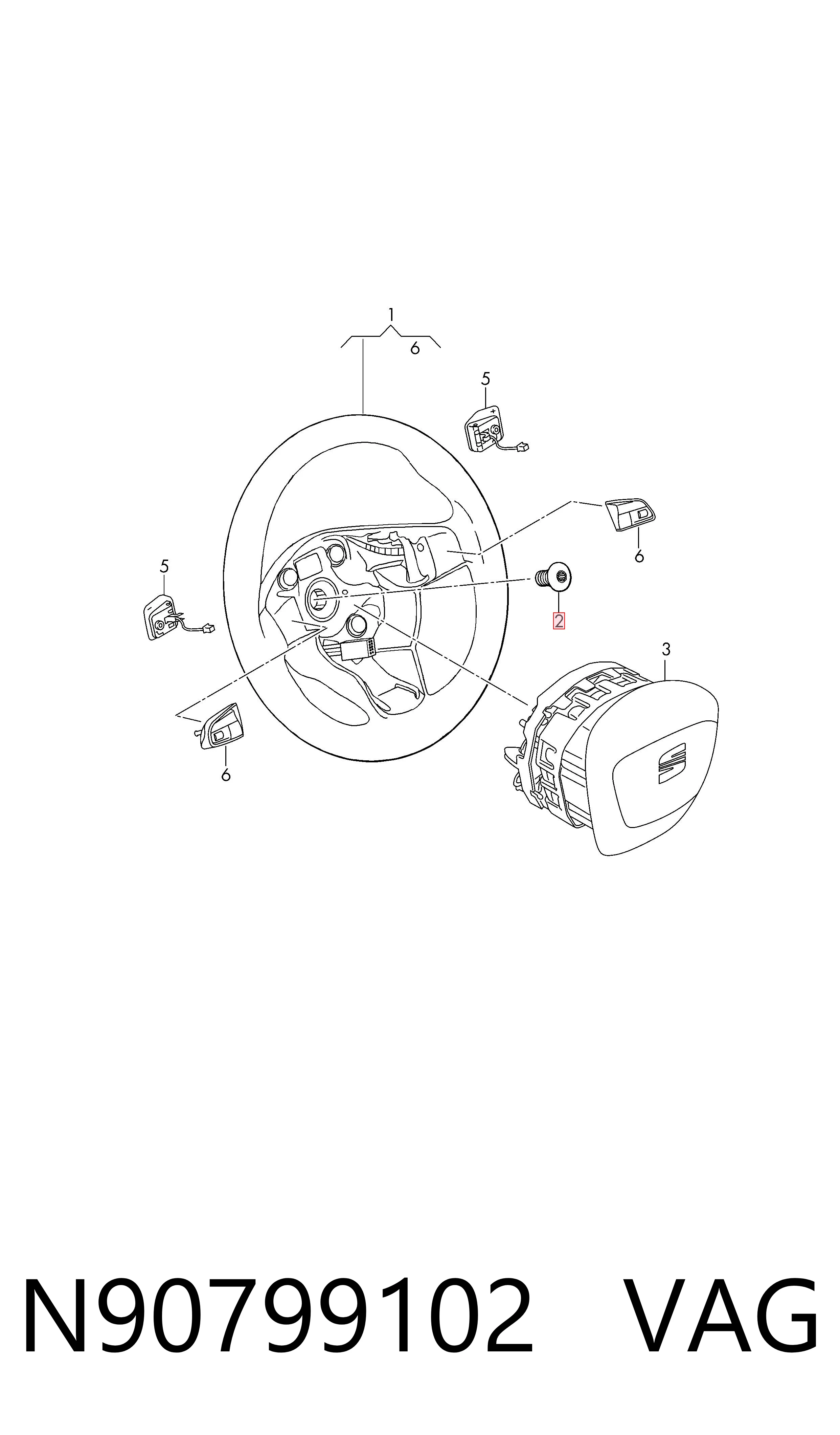  VAG N90799102 precio, desde 4,78 EUR