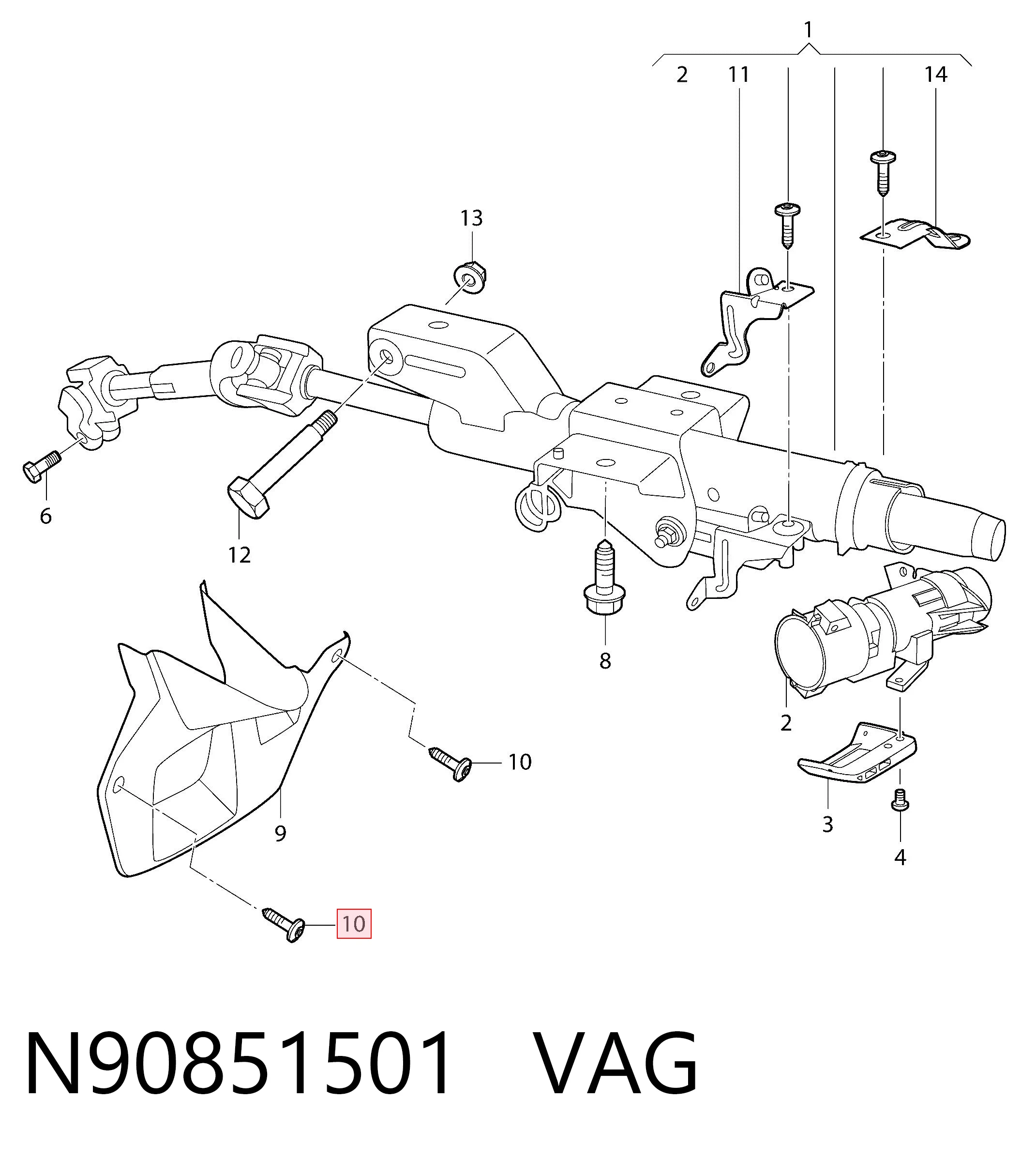 N90851501 VAG 
